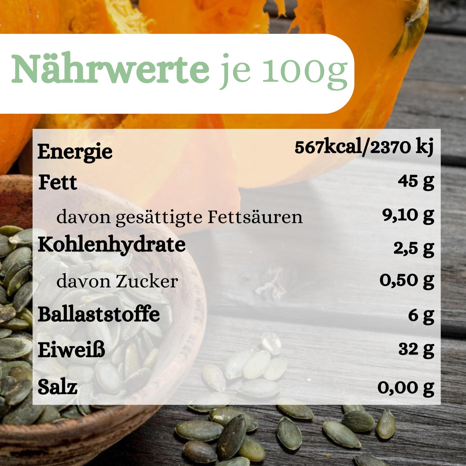 1001-frucht-n-sse-k-rbiskerne-naturbelassen-250-g-steirisch image 2