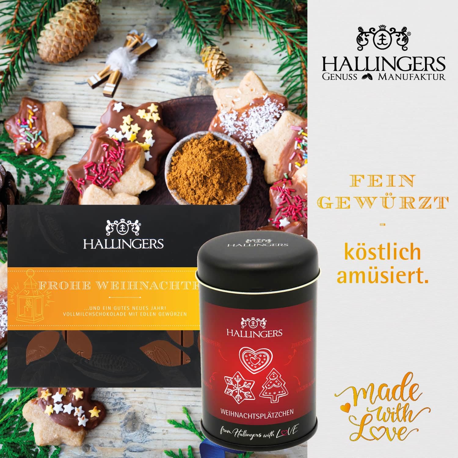 hallingers-geschenkset-frohes-fest-xxl-geschenkkorb-feinkost-2274g image 5