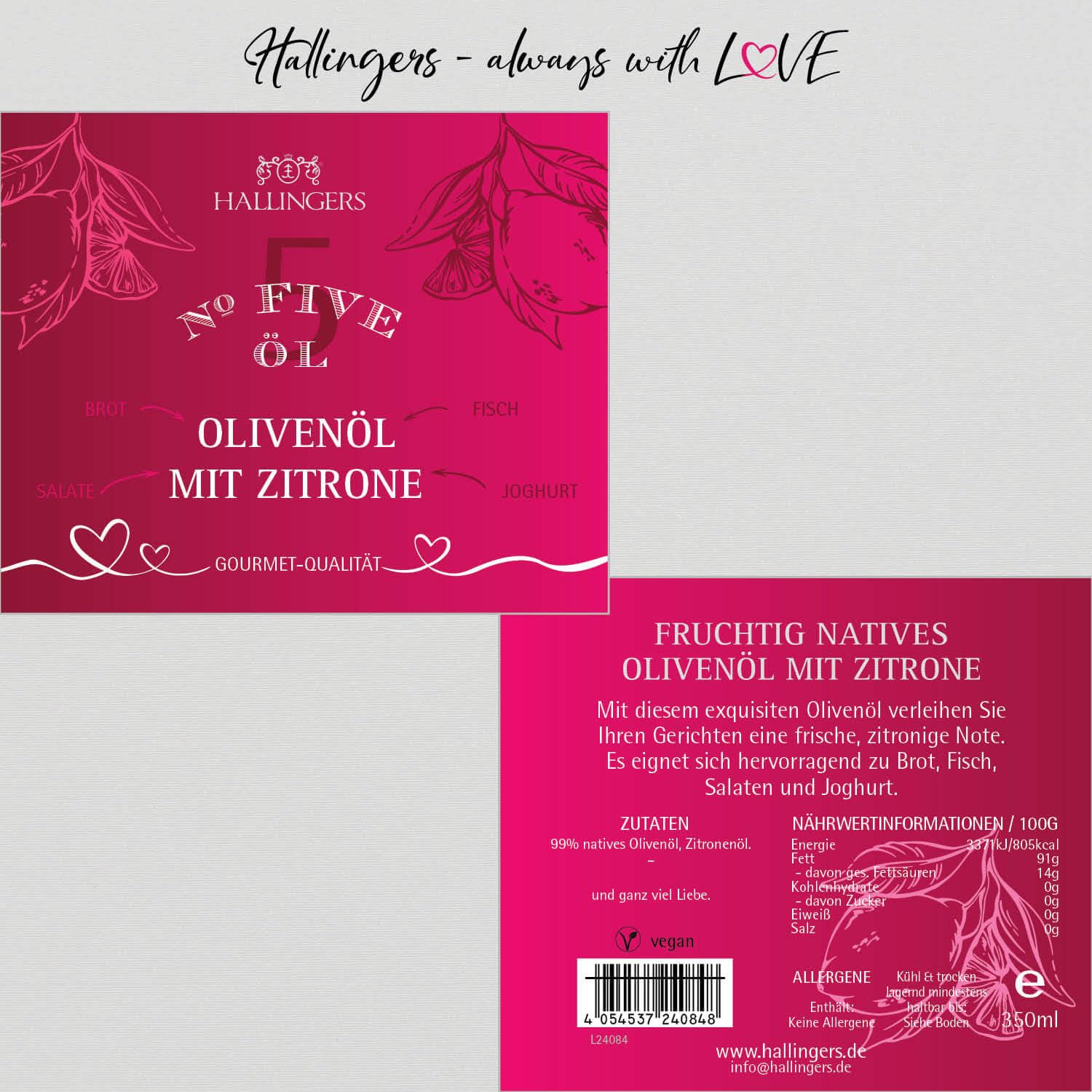 hallingers-no-5-oliven-l-zitrone-premium-l-350ml image 6