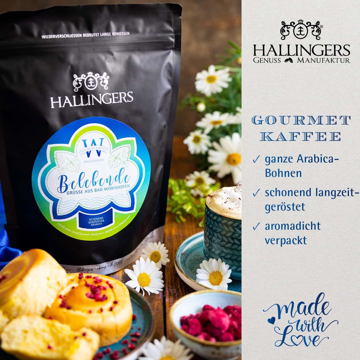 hallingers-kaffee-no-w-bad-w-rishofen-edel-kaffee-500g-beutel image 2