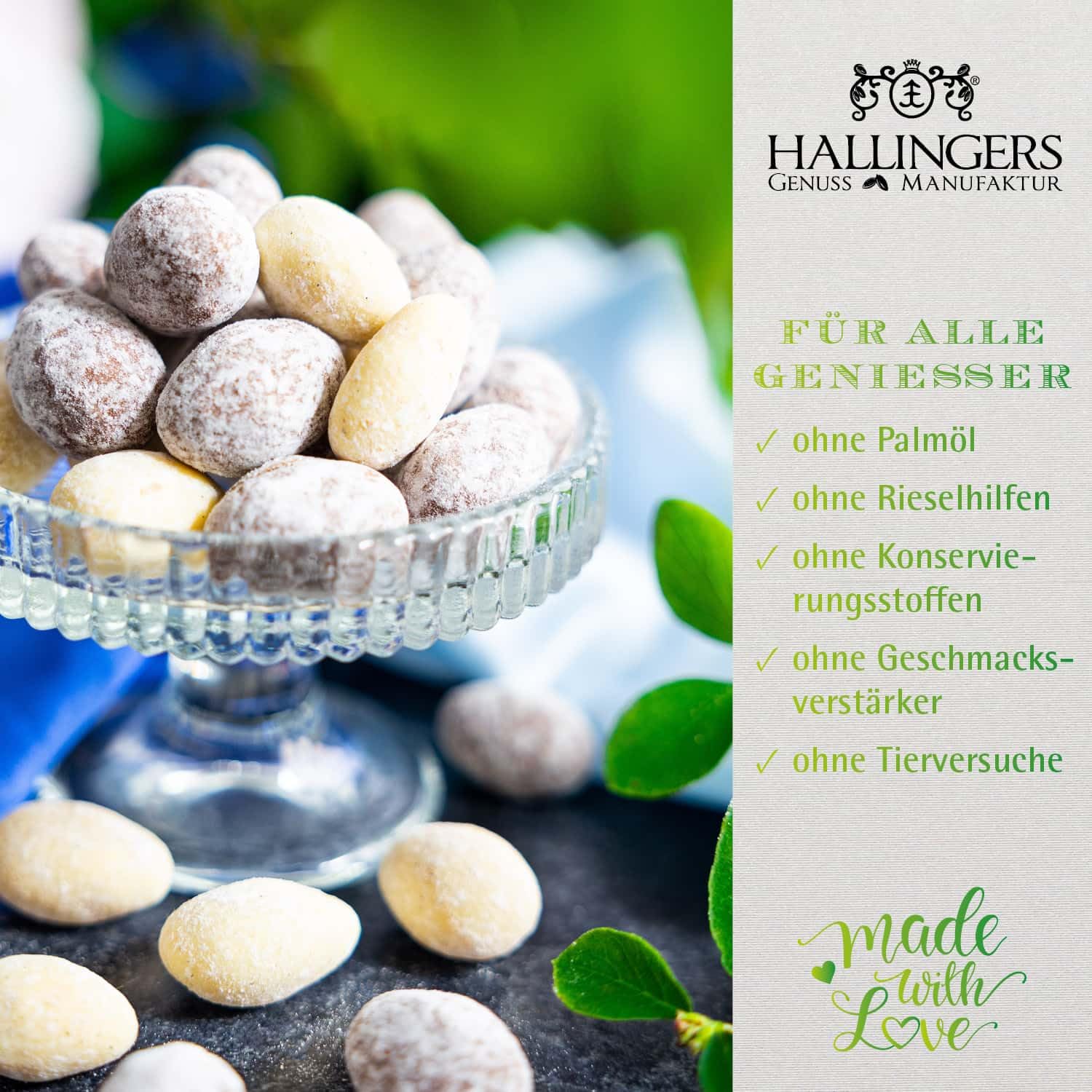 hallingers-nougat-mandeln-frohes-osterfest-150g-dose image 4