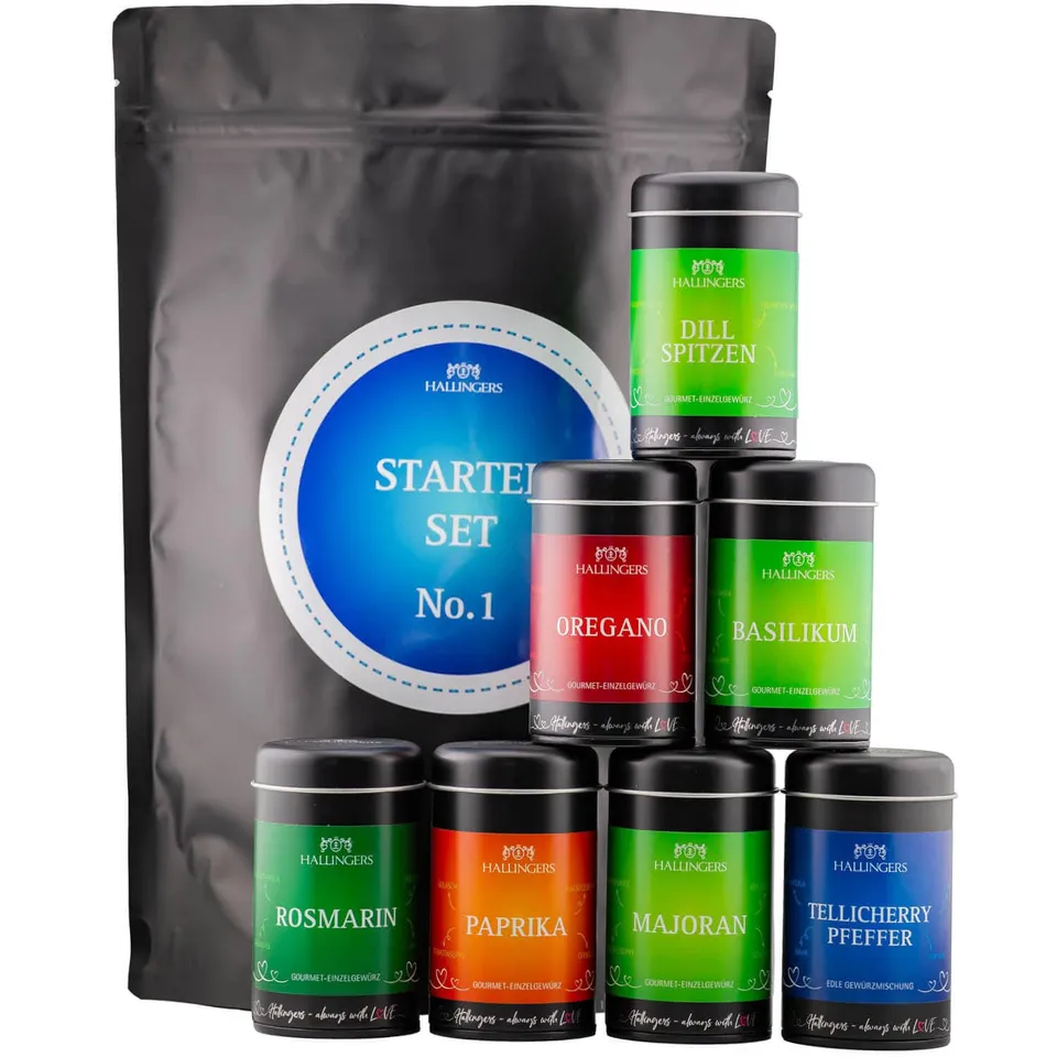 hallingers-starter-set-no-1-gew-rzset-aromadosen-tasche-309g image 1