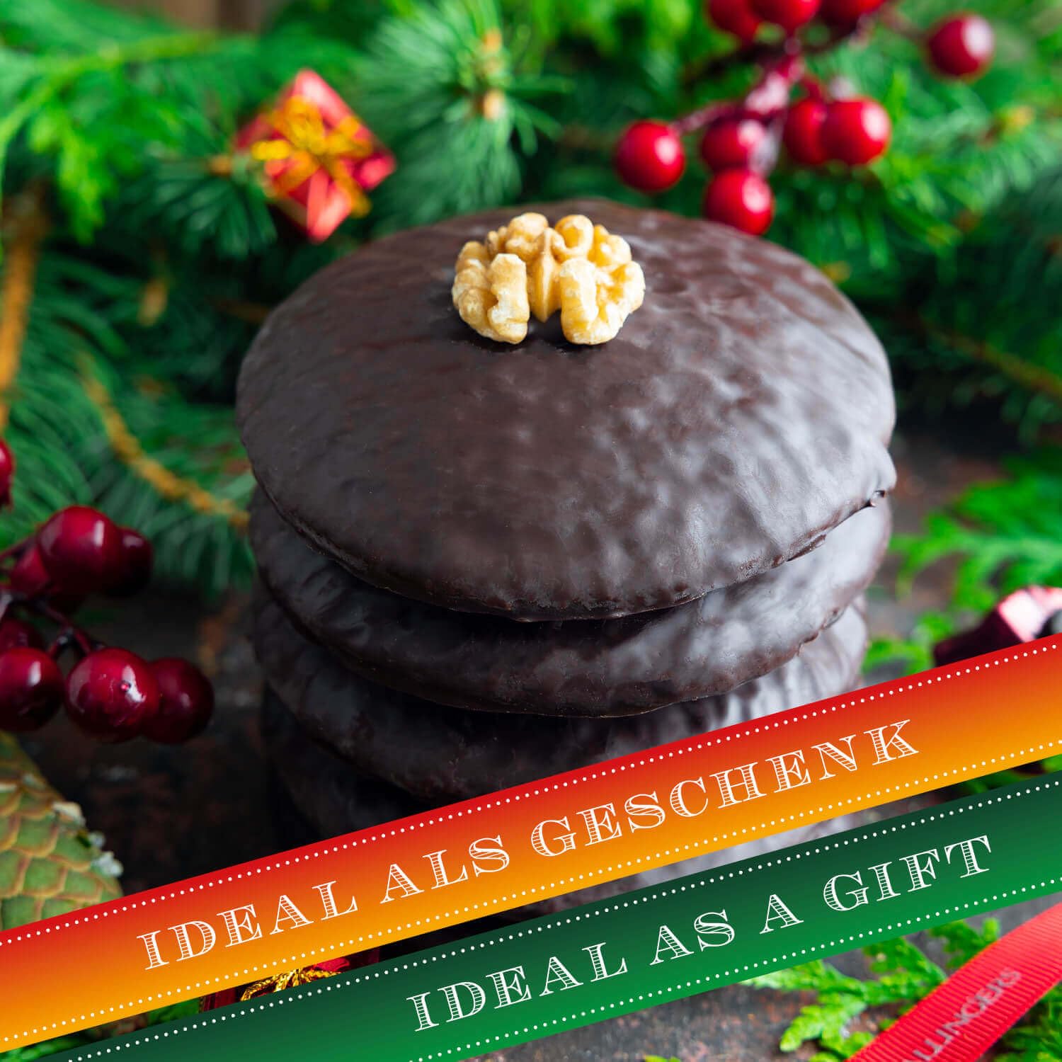hallingers-gen-sse-elisen-lebkuchen-walnuss-zartbitter-5-stk image 5