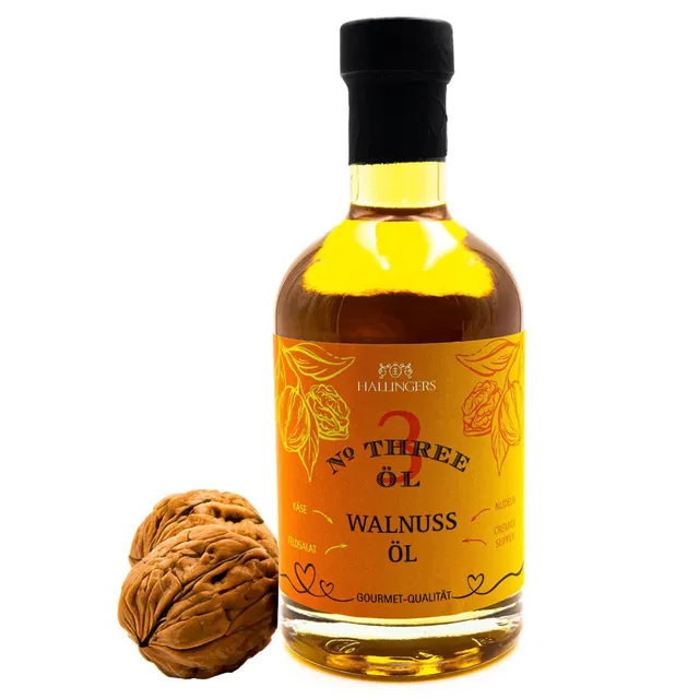 hallingers-no-3-walnuss-l-geschenkflasche-350ml-kaltgepresst image 1