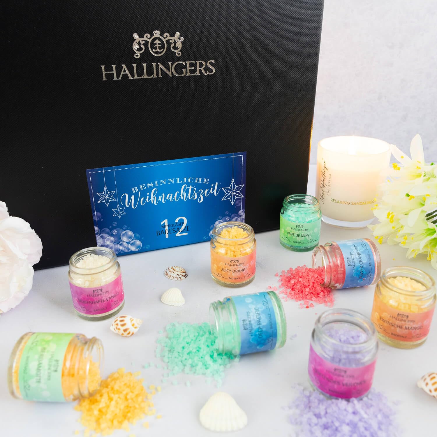 hallingers-wellness-besinnliche-weihnachtszeit-badesalz-set-12x image 2