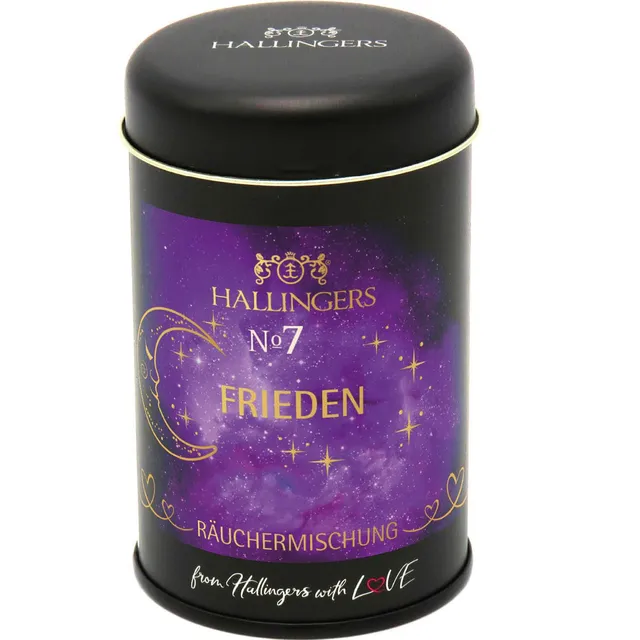 hallingers-spirituals-no-seven-r-ucherwerk-frieden-geschenkdose-mit-harz image 1