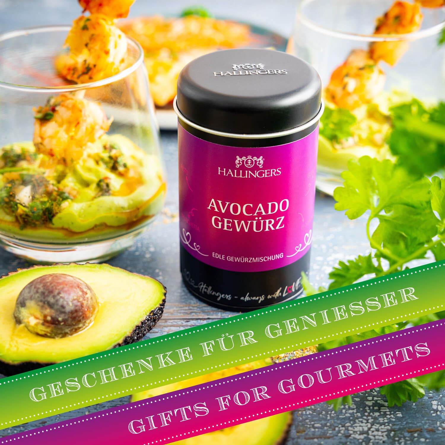 hallingers-kochen-avocado-gew-rzmischung-100g-geschenkdose-guacamole image 4