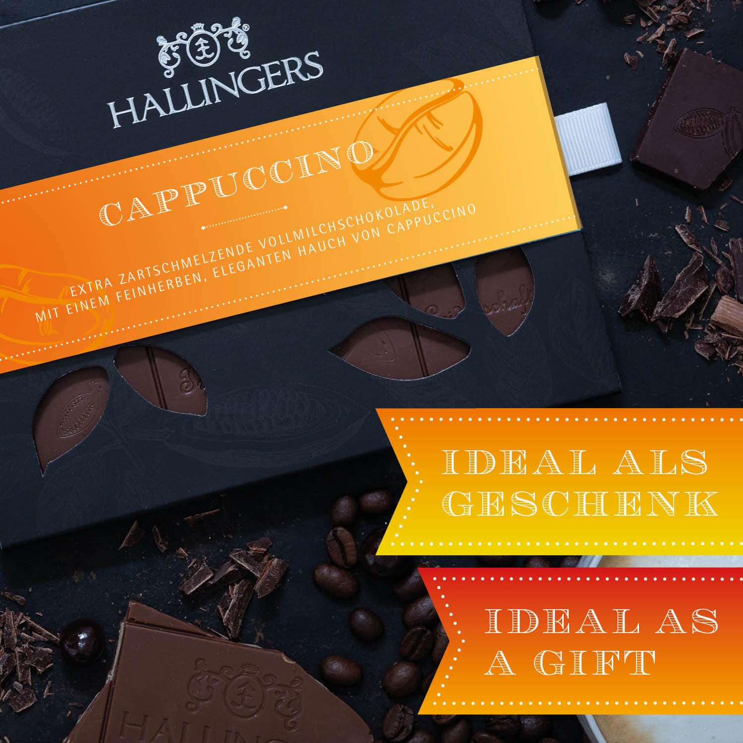 hallingers-schokolade-cappuccino-tafel-vollmilch-90g-ohne-alkohol image 3