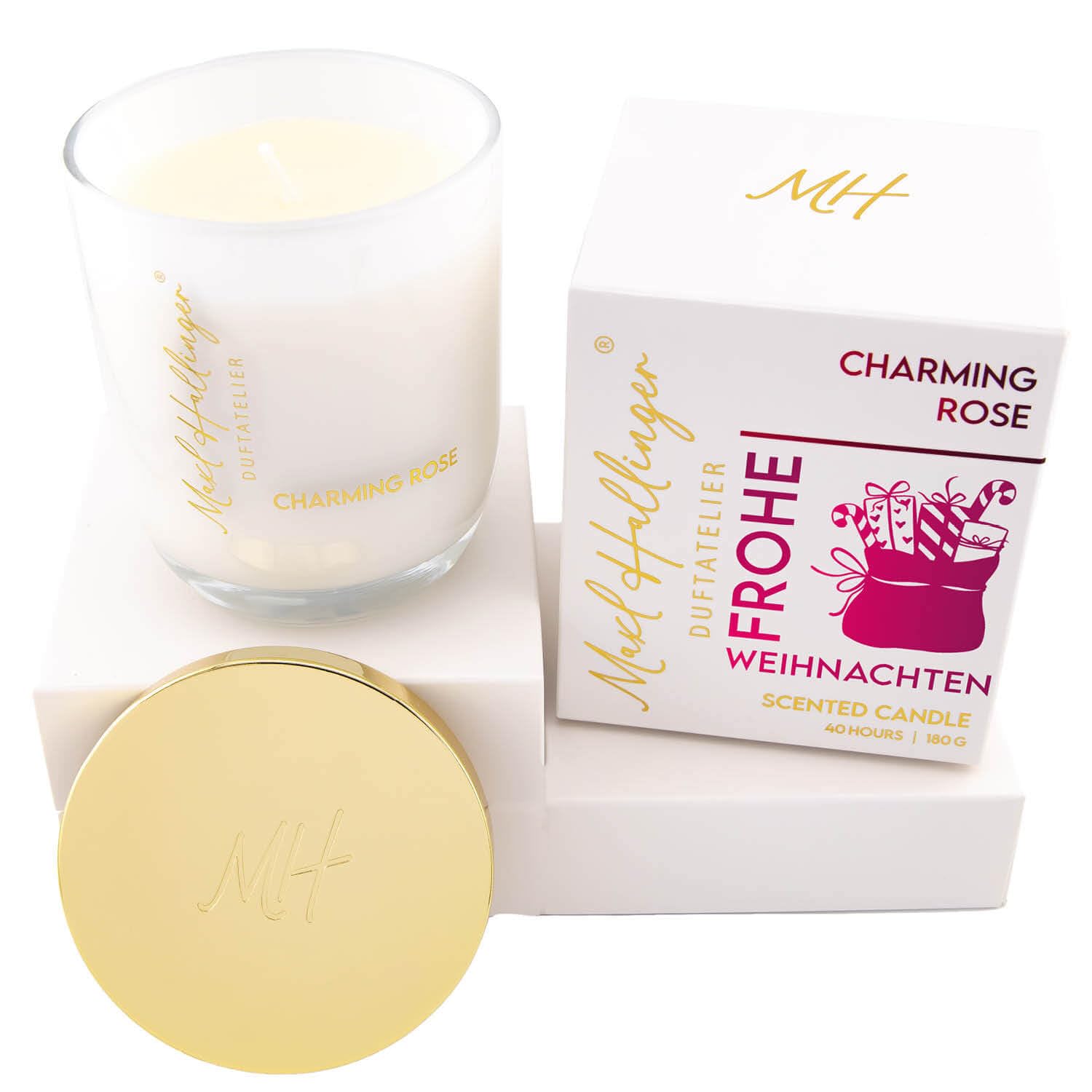 hallingers-spirituals-duftkerze-rosenduft-weihnachten-180g-box image 1