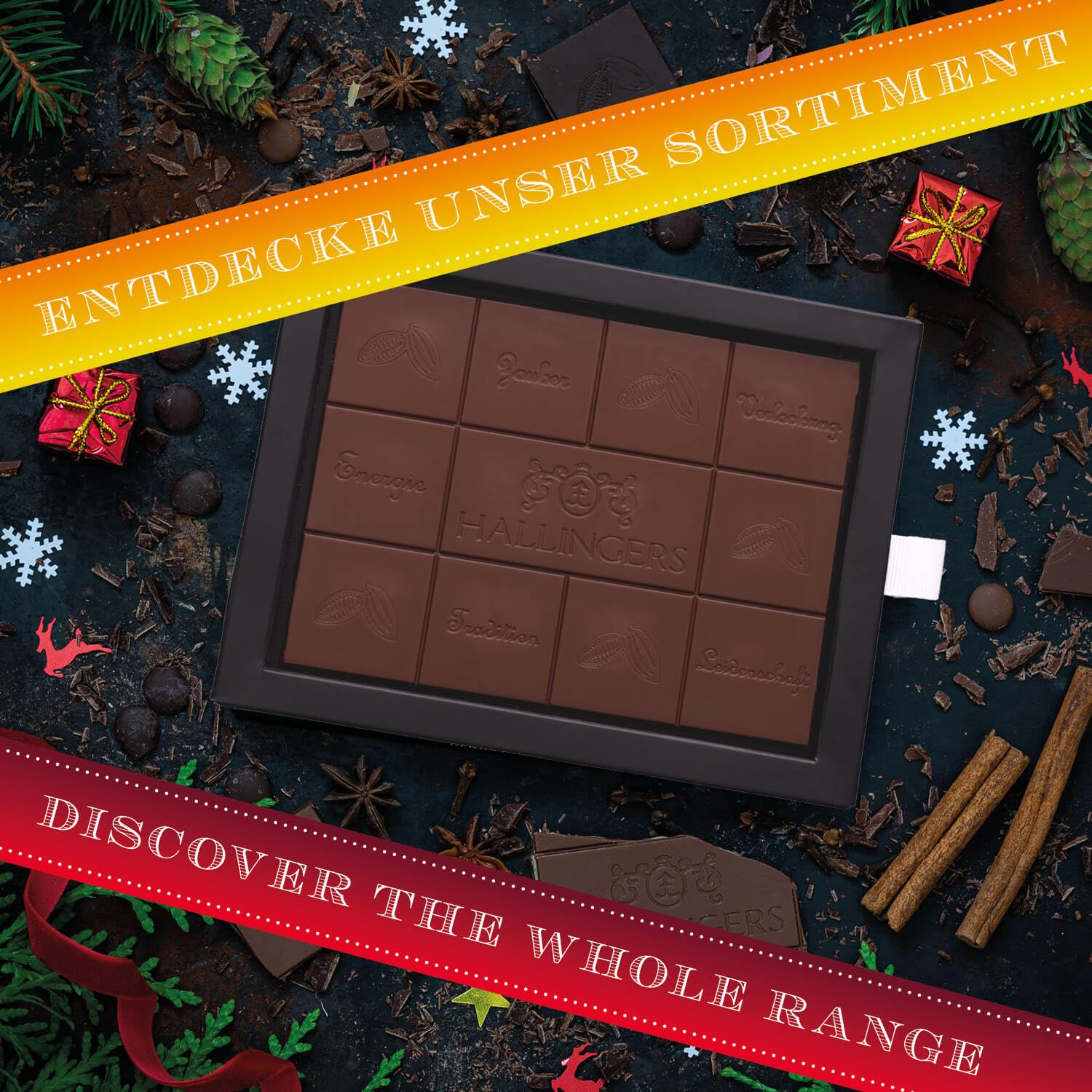 hallingers-frohe-weihnachten-schokolade-xmas-gew-rze-10x900g image 4