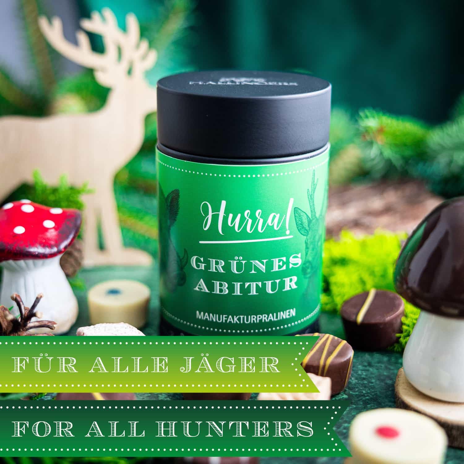 hallingers-pralinen-hurra-gr-nes-abitur-geschenkdose-edelkakao-12-st image 3
