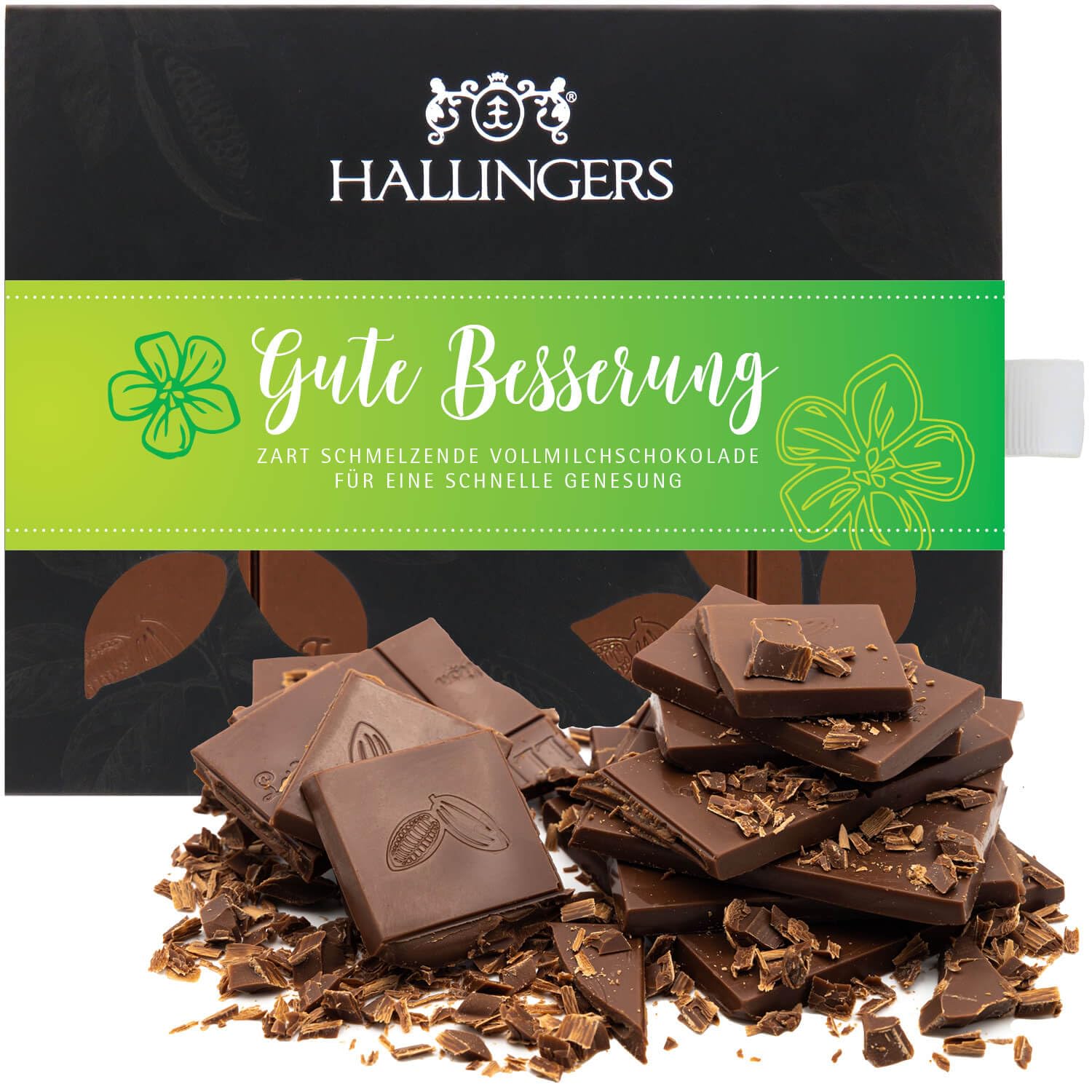 hallingers-gute-besserung-schokolade-90g-vollmilch-handgesch-pft image 1