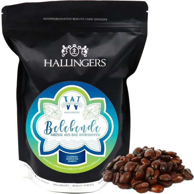 hallingers-kaffee-no-w-bad-w-rishofen-edel-kaffee-500g-beutel image 1