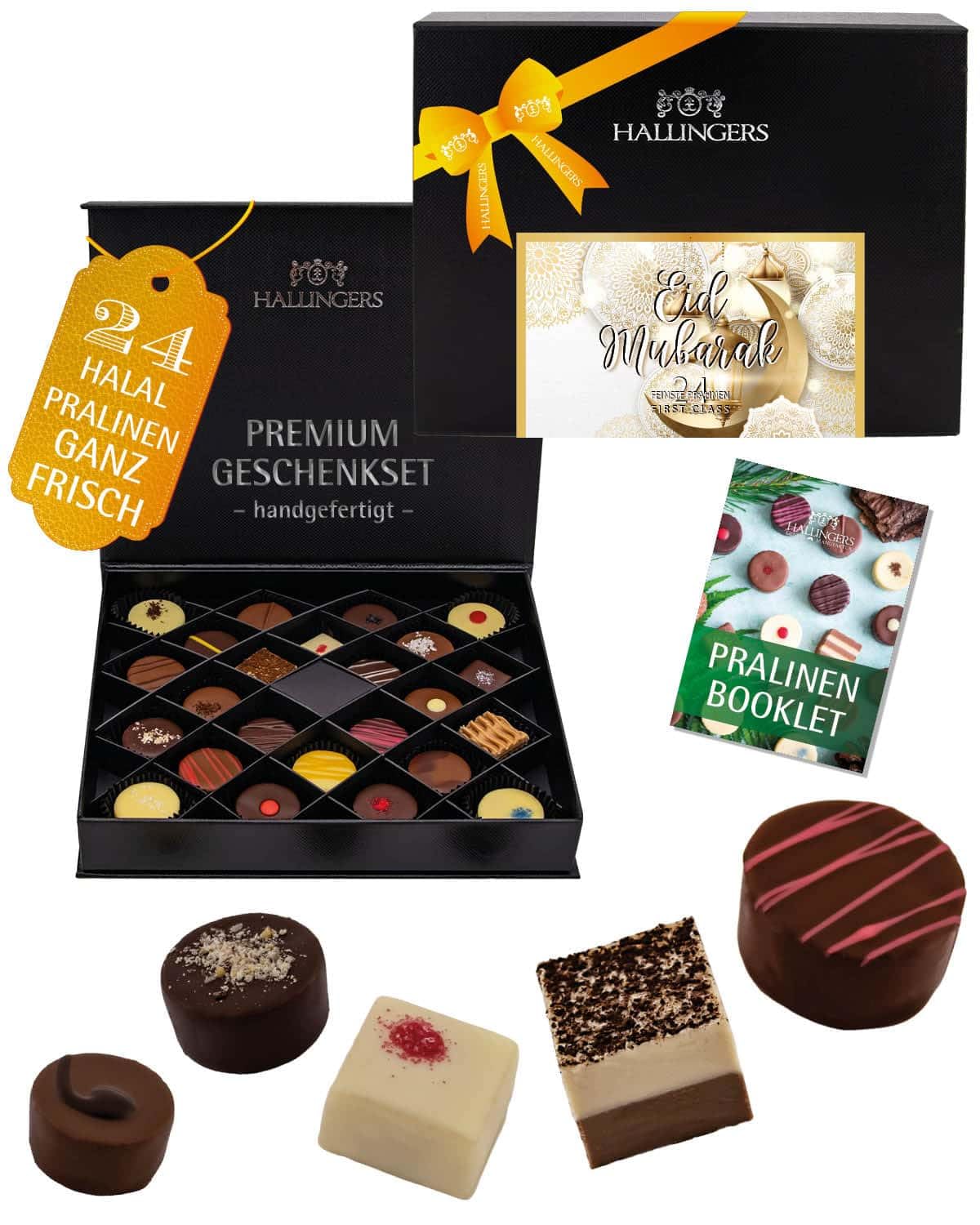 hallingers-pralinen-eid-mubarak-halal-ohne-alkohol-300g-box image 1