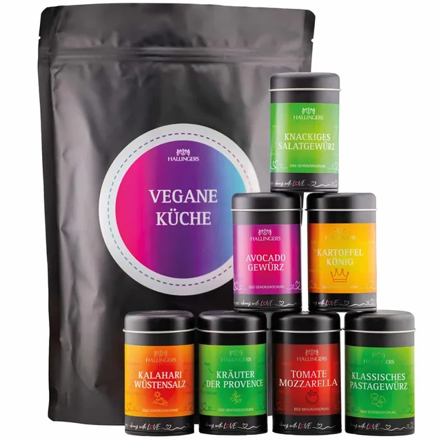 hallingers-kochen-vegane-k-che-gew-rzset-tragetasche-590g image 1