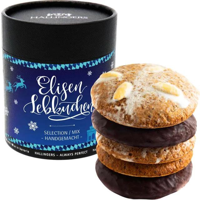 hallingers-gen-sse-elisen-lebkuchen-selection-bavaria-400-g image 1