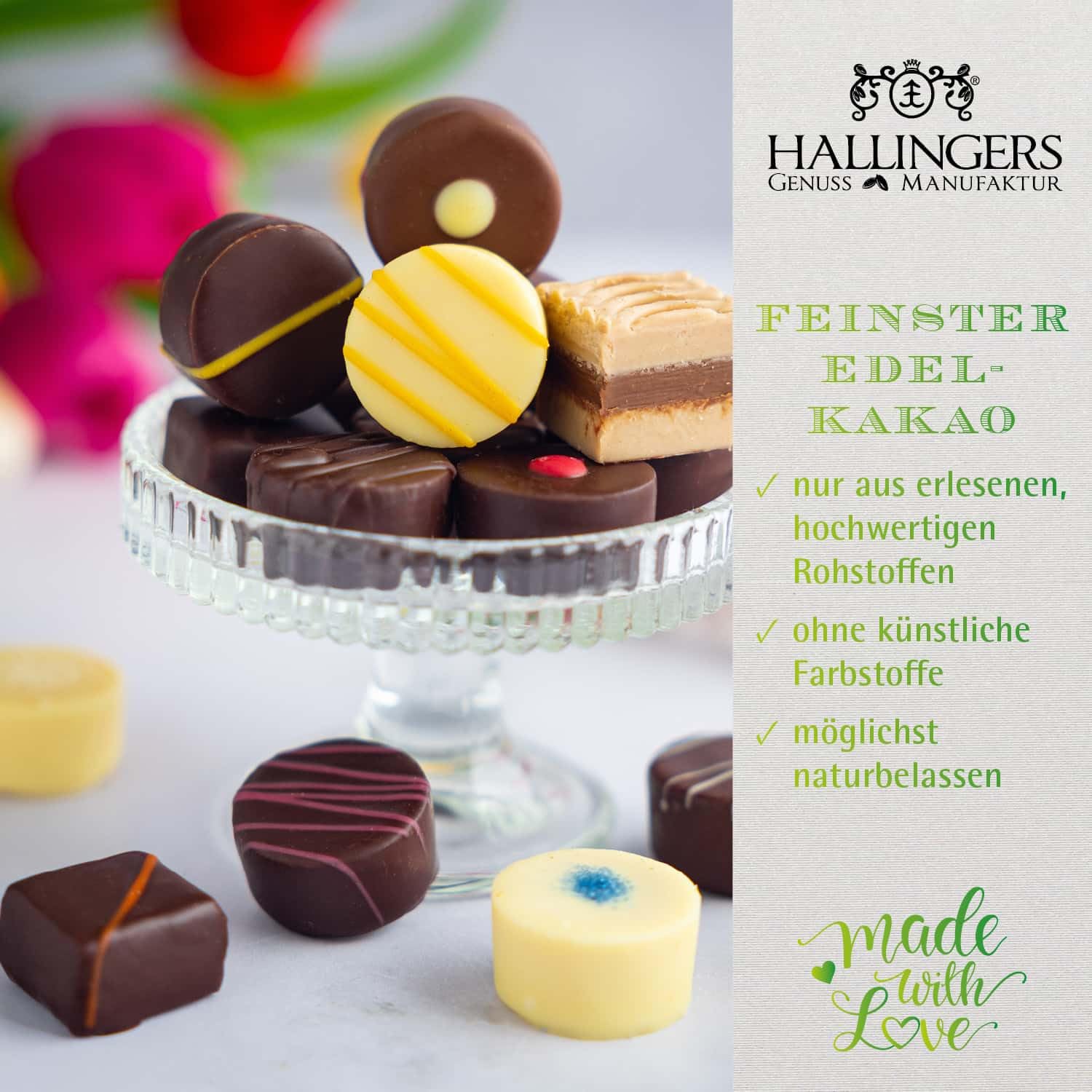 hallingers-pralinen-happy-easter-pralinen-442g-xxl-geschenkbox image 4
