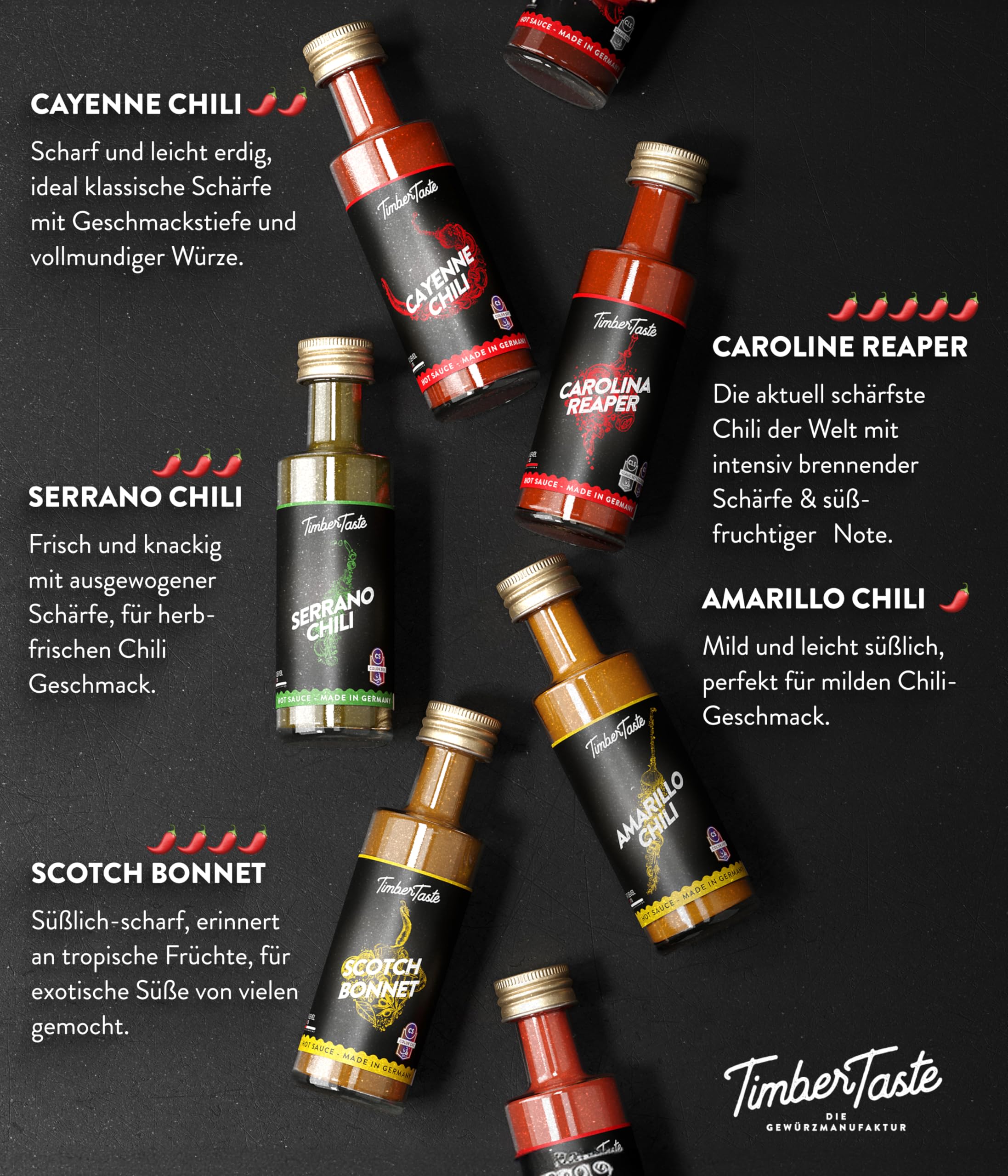 timber-taste-hot-chili-saucen-world-set-5er-scharf image 4