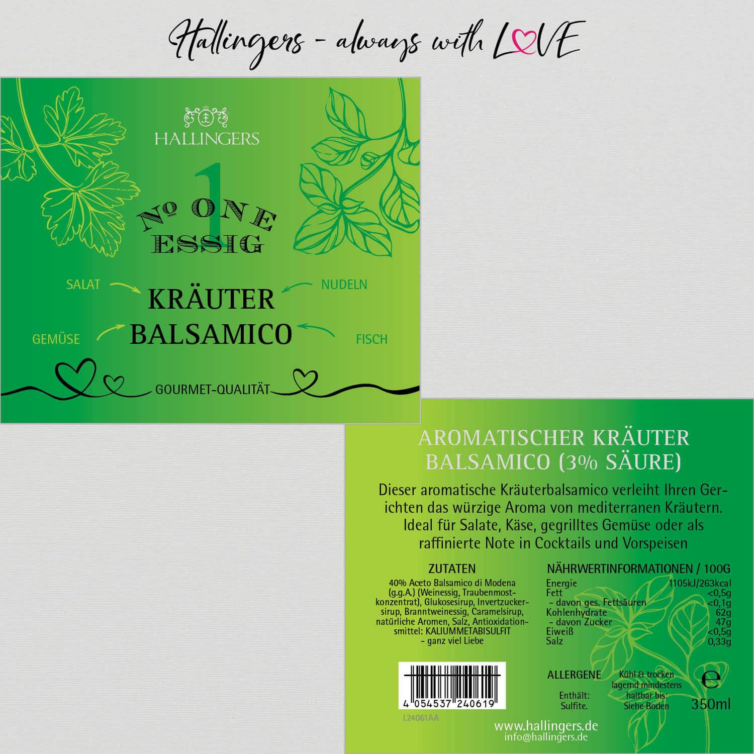 hallingers-no-1-kr-uter-balsamico-gourmet-essig-350ml-mild image 6