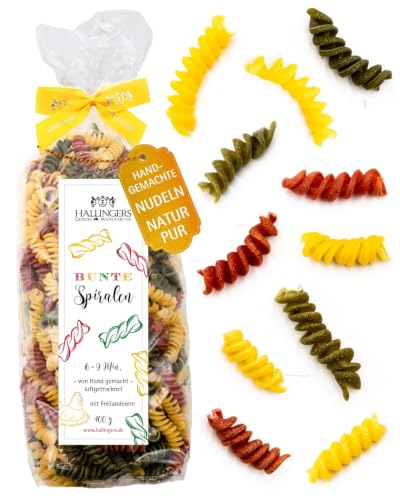 hallingers-kochen-bunte-spiralen-pasta-400g-freilandei image 6