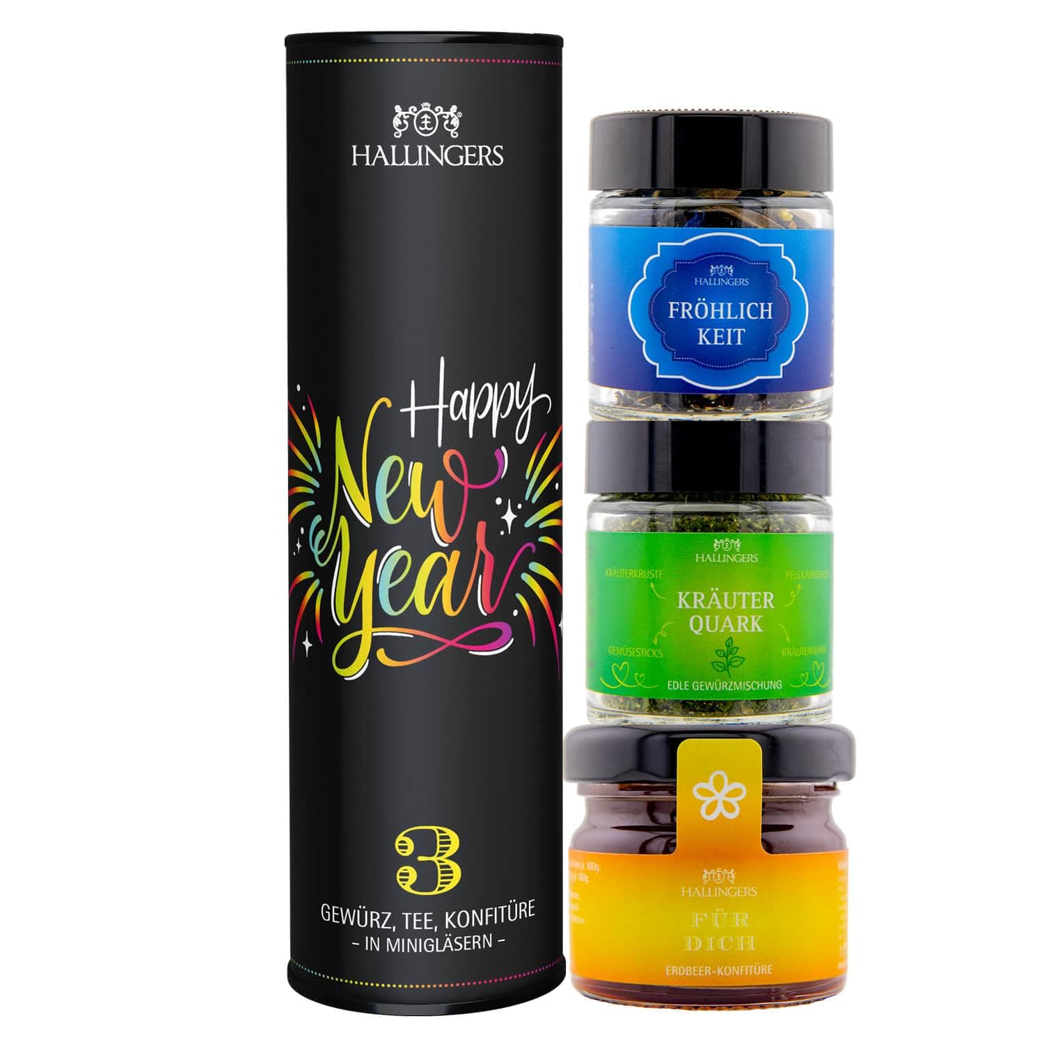hallingers-geschenkesets-happy-new-year-feinkostset-3-minigl-ser-46g image 1