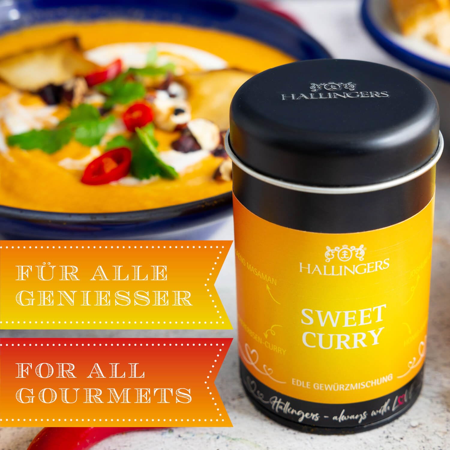 hallingers-sweet-curry-gew-rz-gefl-gel-reis-geschenkdose-75-g image 3