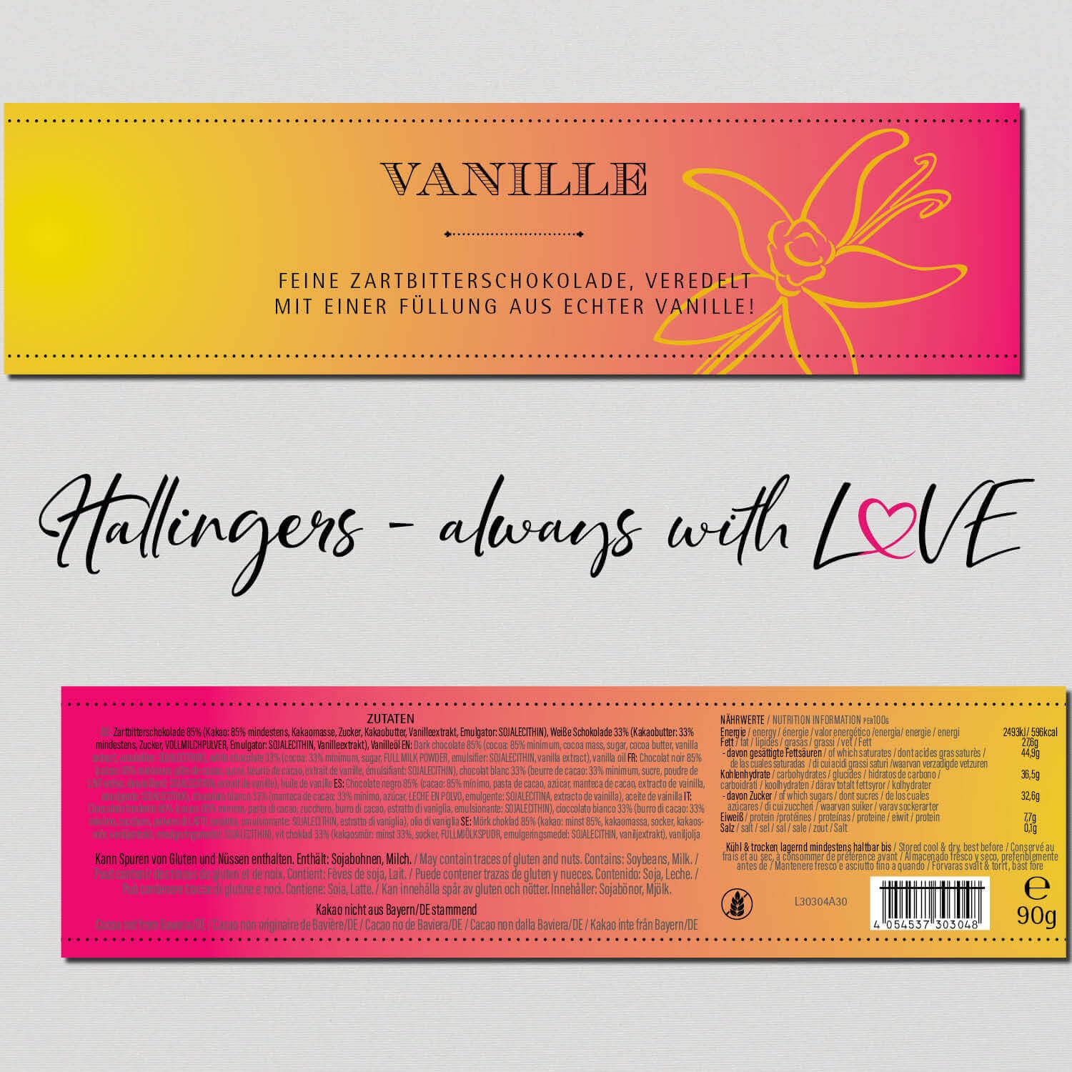 hallingers-vanille-zartbitter-schokolade-bourbon-vanille-90-g image 6