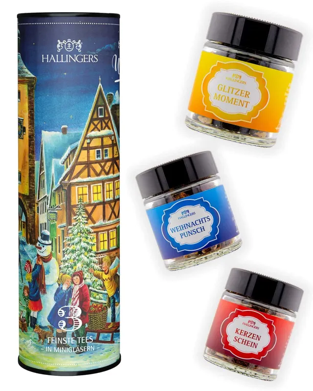 hallingers-tee-sch-ne-weihnachten-geschenkset-3-sorten image 1