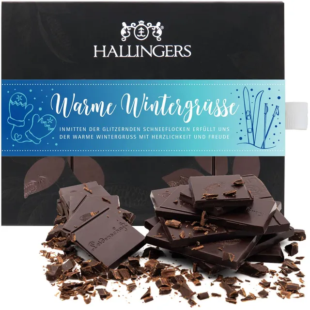 hallingers-schokolade-warme-wintergr-e-tafel-vegan-90g image 1