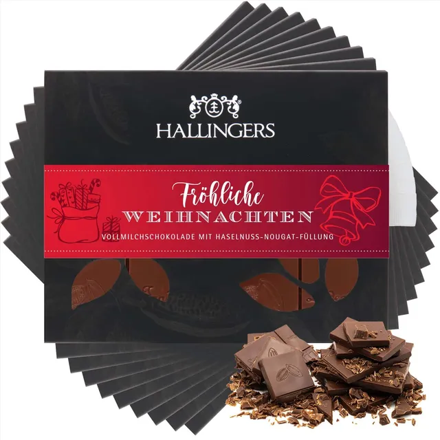 hallingers-fr-hliche-weihnachten-schokolade-haselnuss-10x900g image 1