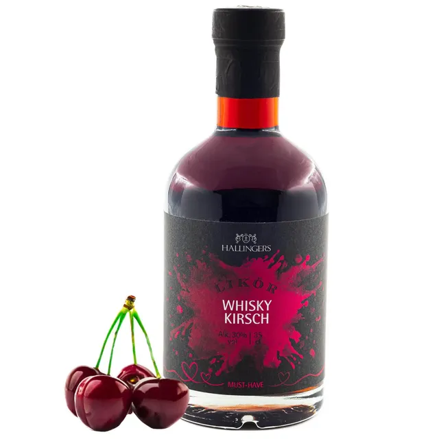 hallingers-lik-re-whisky-kirsch-lik-r-350ml-30-vol image 1