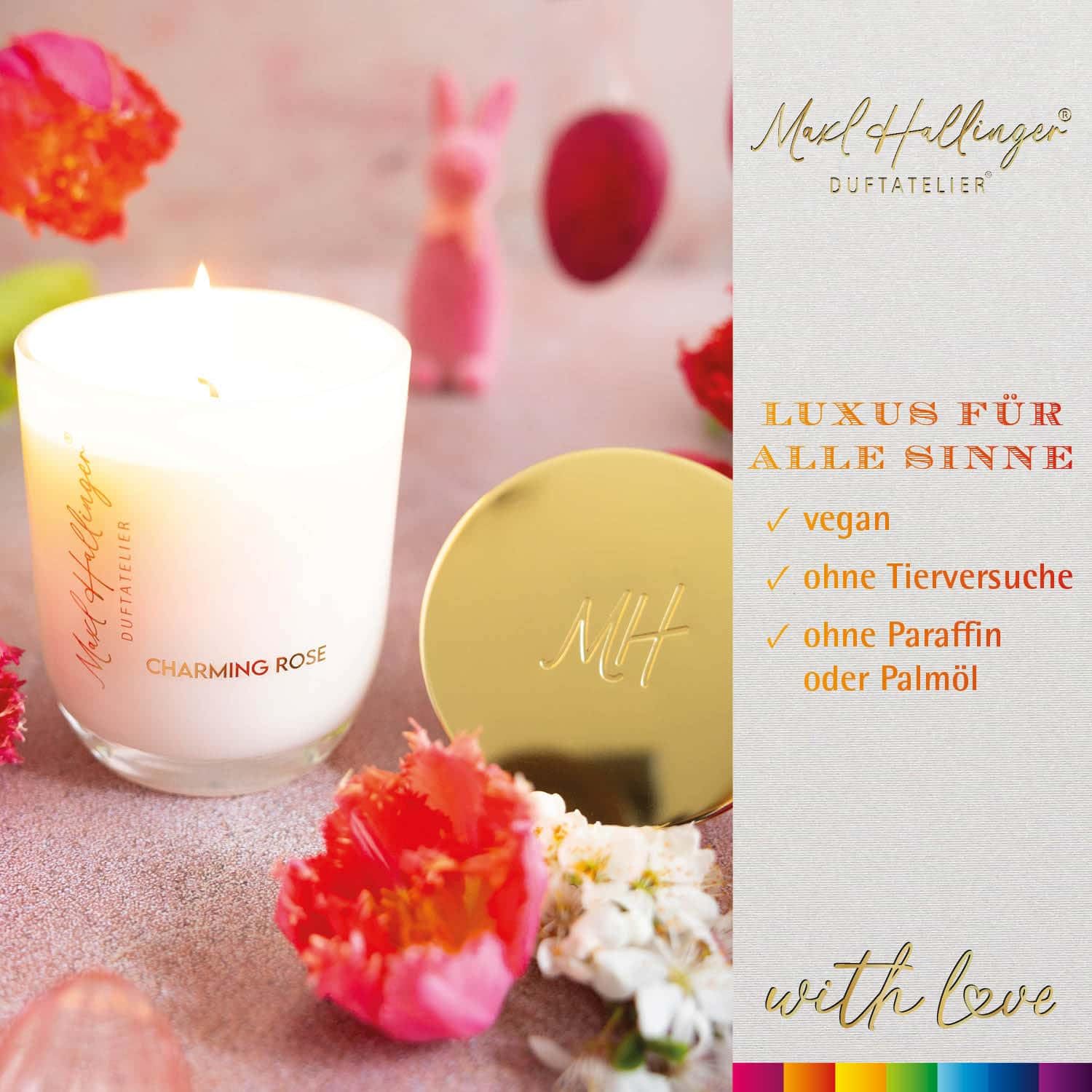 hallingers-spirituals-frohe-ostern-h-schen-duftkerze-180g-rose image 3