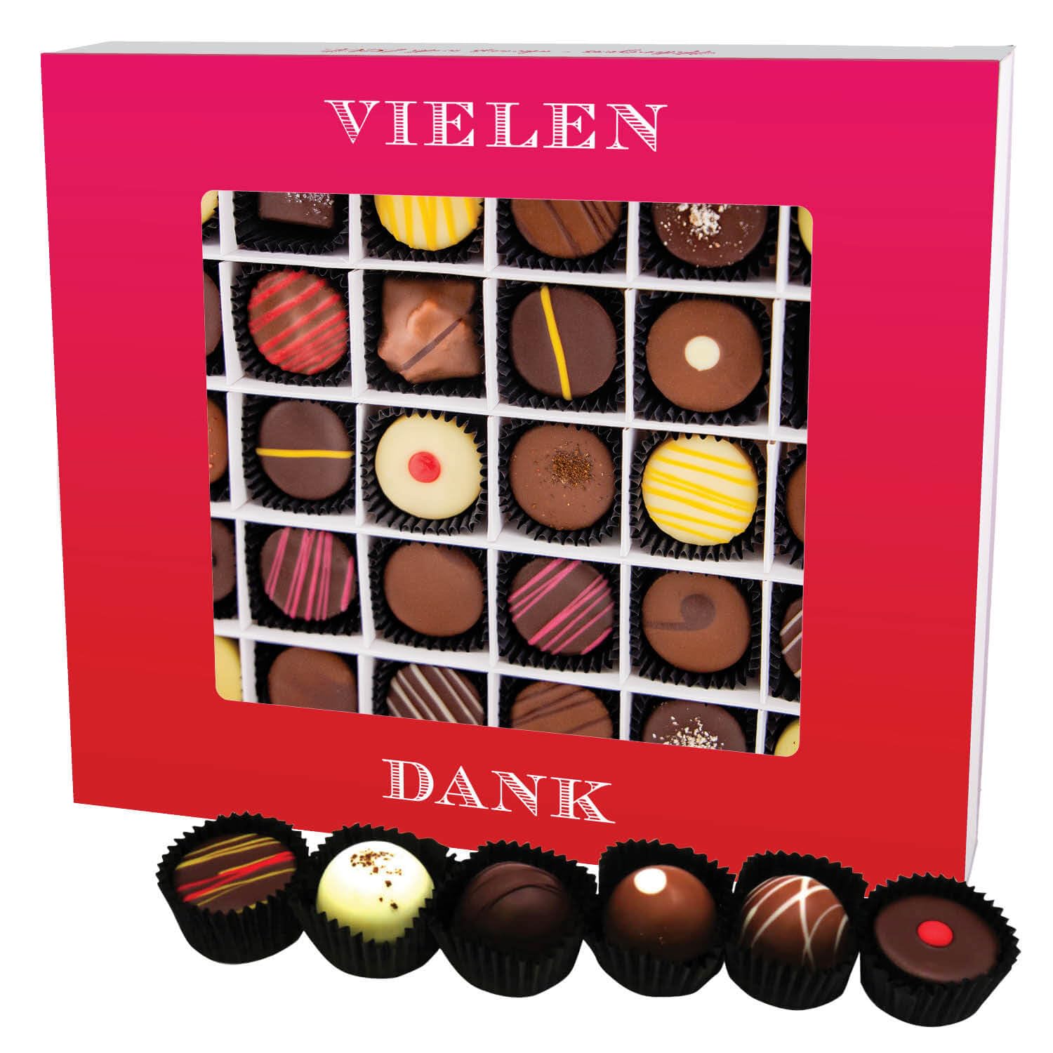 hallingers-pralinen-vielen-dank-geschenkbox-360g-mit-alkohol image 1