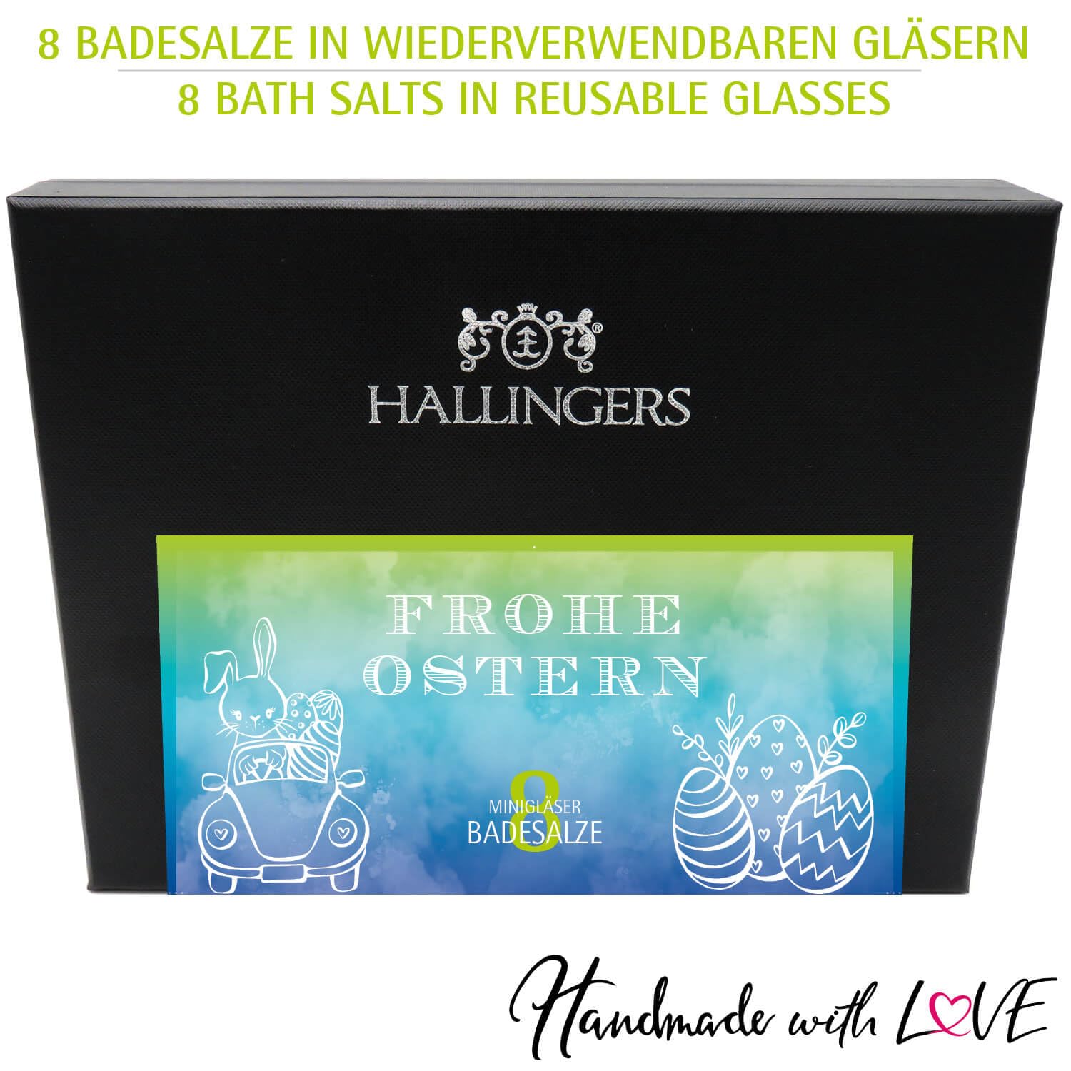 hallingers-wellness-badesalze-frohe-ostern-blue-280g-8er-box image 5