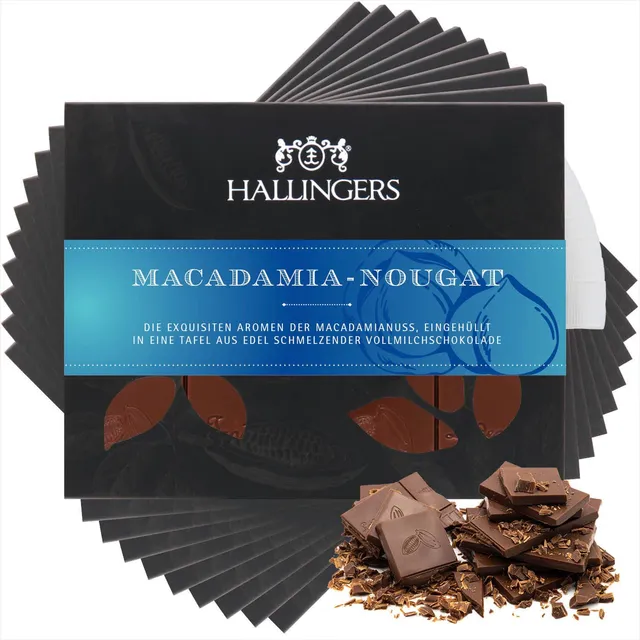 hallingers-genuss-manufaktur-schokolade-macadamia-nougat-10x image 1