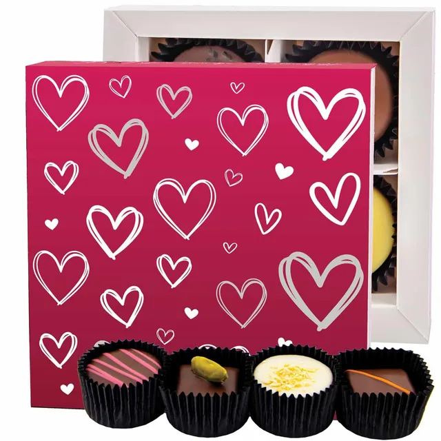 hallingers-love-pink-pralinen-4er-48g-ohne-alkohol-valentinstag image 1