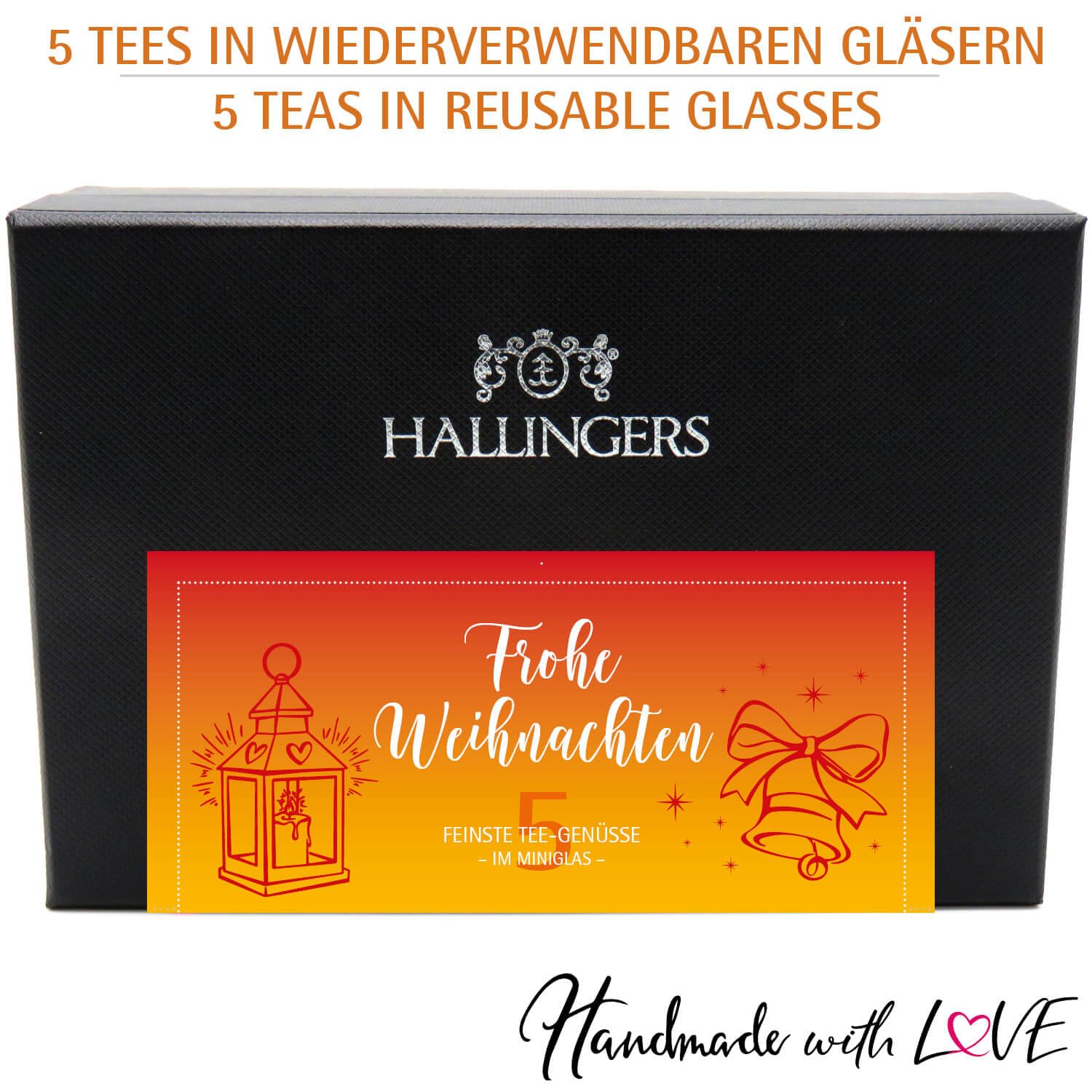 hallingers-tee-geschenkset-frohe-weihnachten-5-sorten-50g image 5