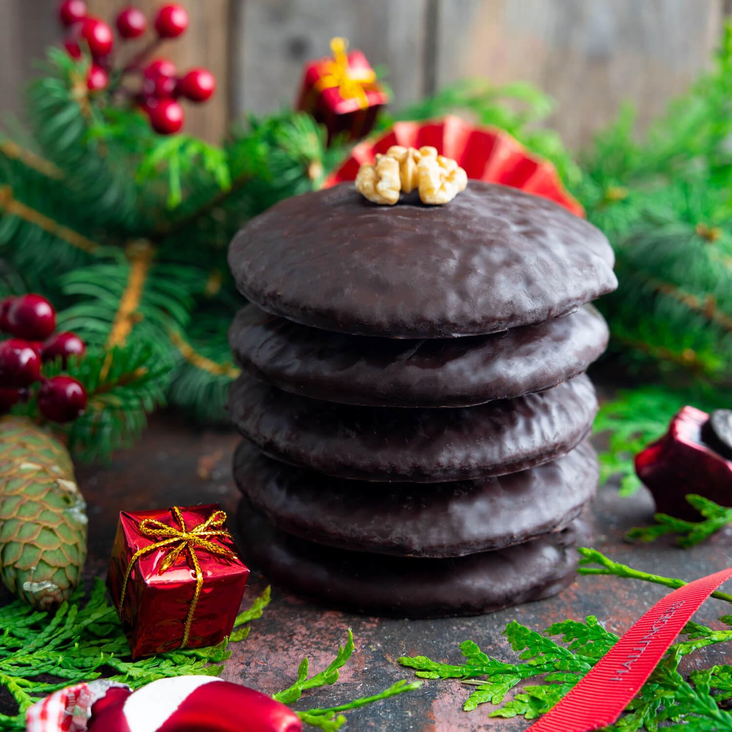 hallingers-gen-sse-elisen-lebkuchen-walnuss-zartbitter-5er-beutel image 2