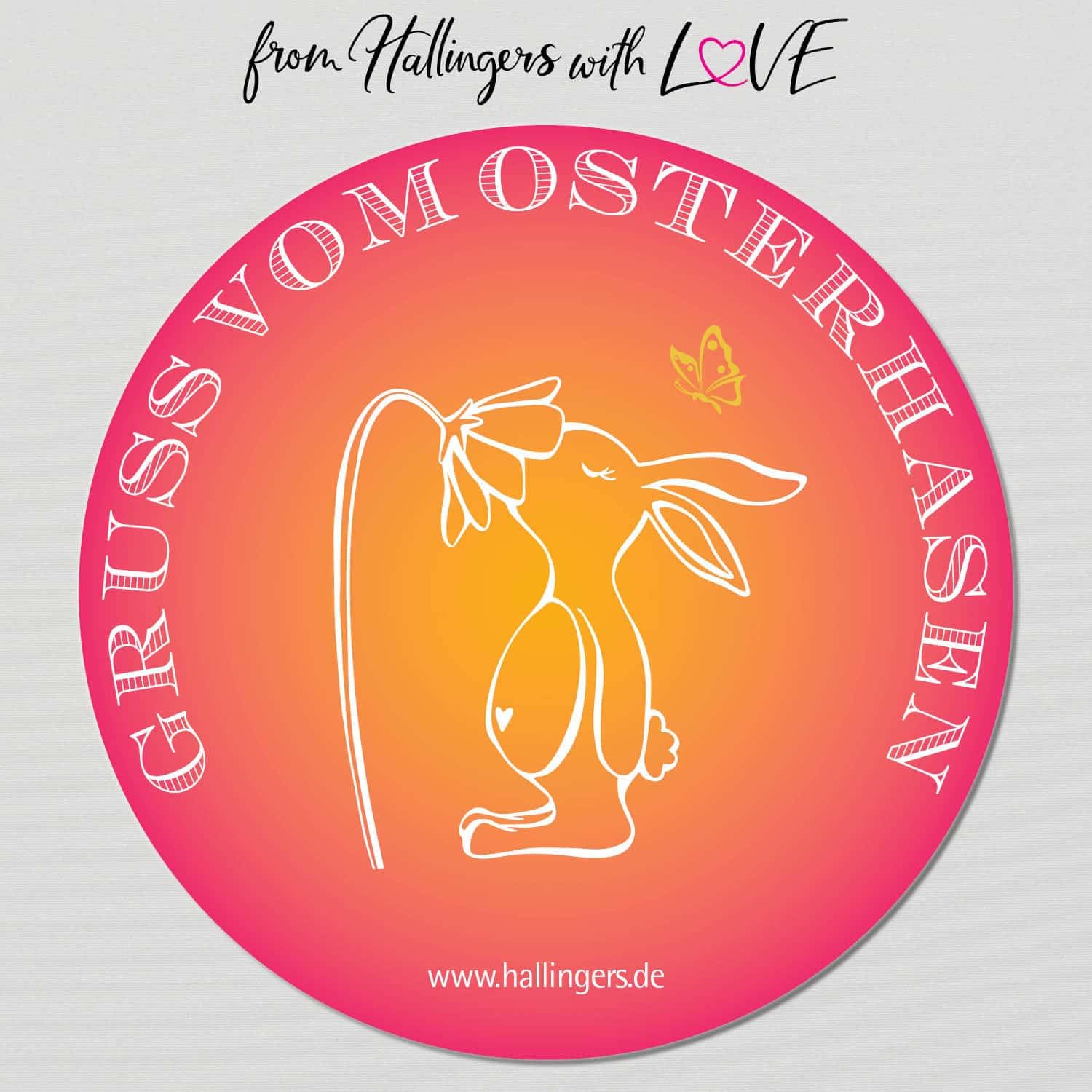 hallingers-gru-vom-osterhasen-pink-ostergeschenkset-900g-pralinen image 6