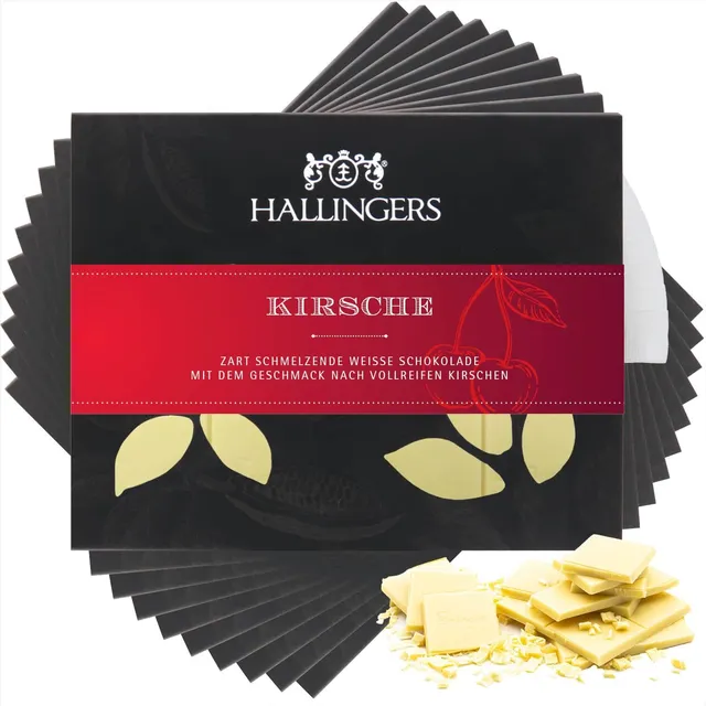 hallingers-wei-e-schokolade-kirsche-tafeln-10x-900g-ohne-alkohol image 1