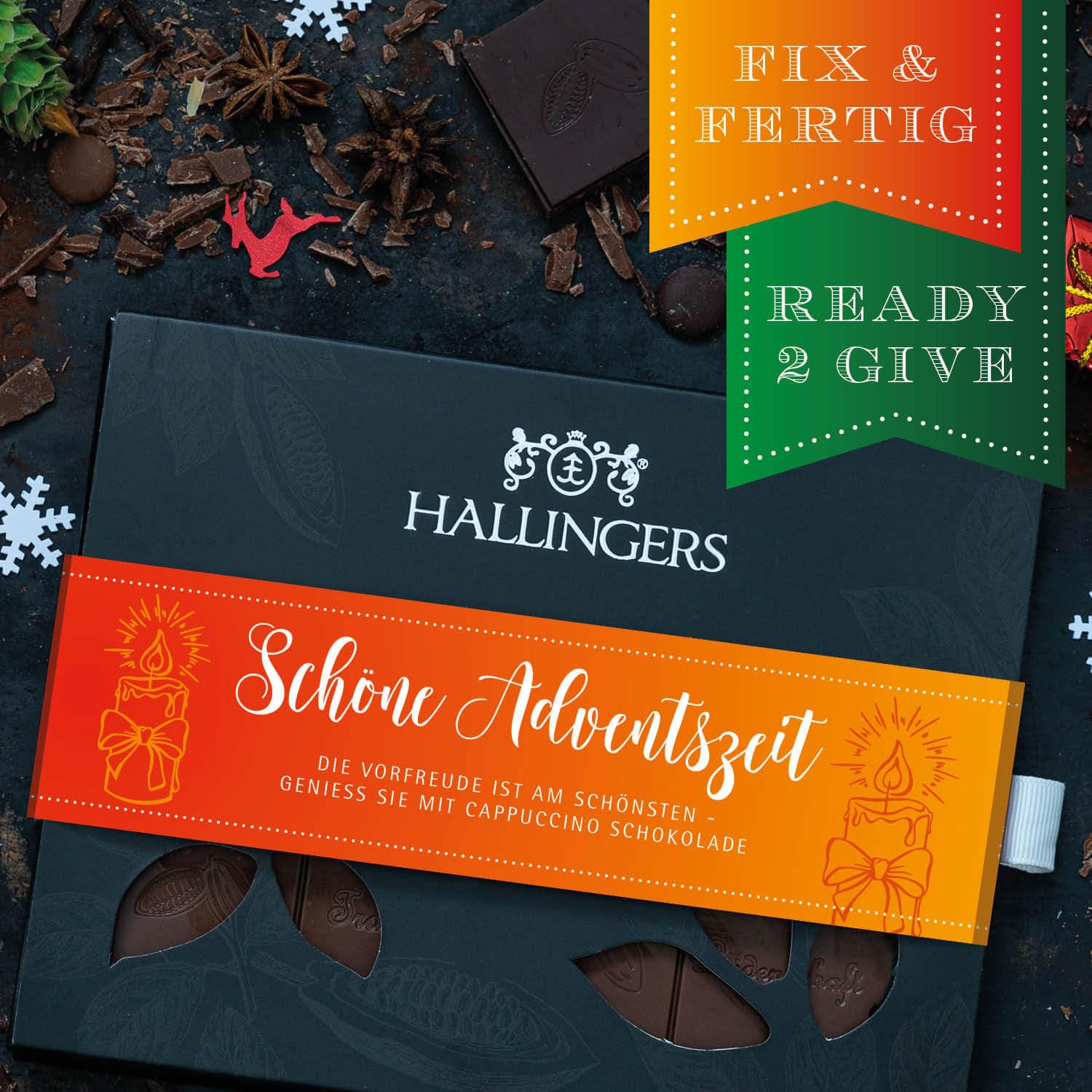 hallingers-sch-ne-adventszeit-cappuccino-schokolade-vollmilch-90g image 3
