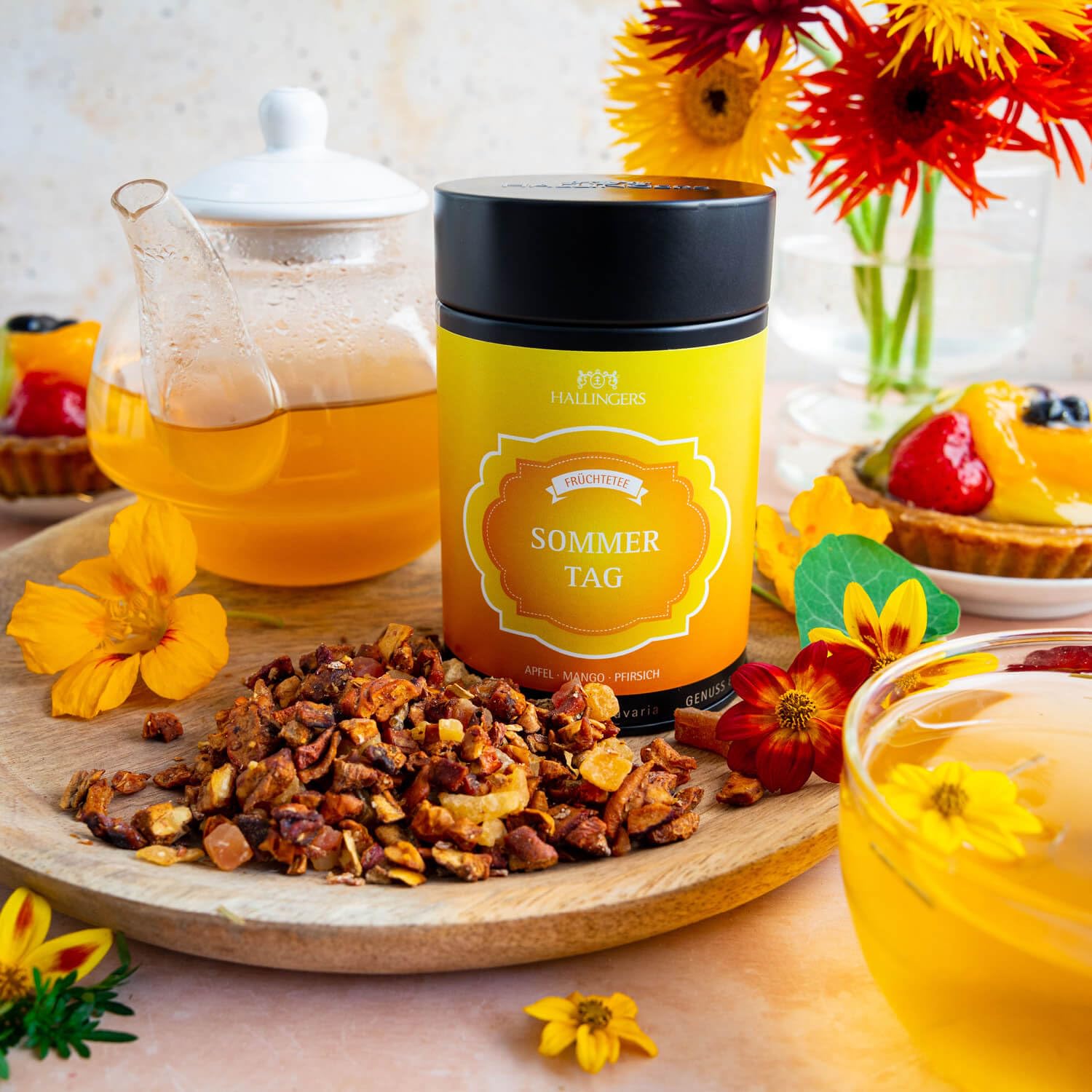 hallingers-sommertag-fr-chtetee-lose-110g-apfel-mango-pfirsich image 2