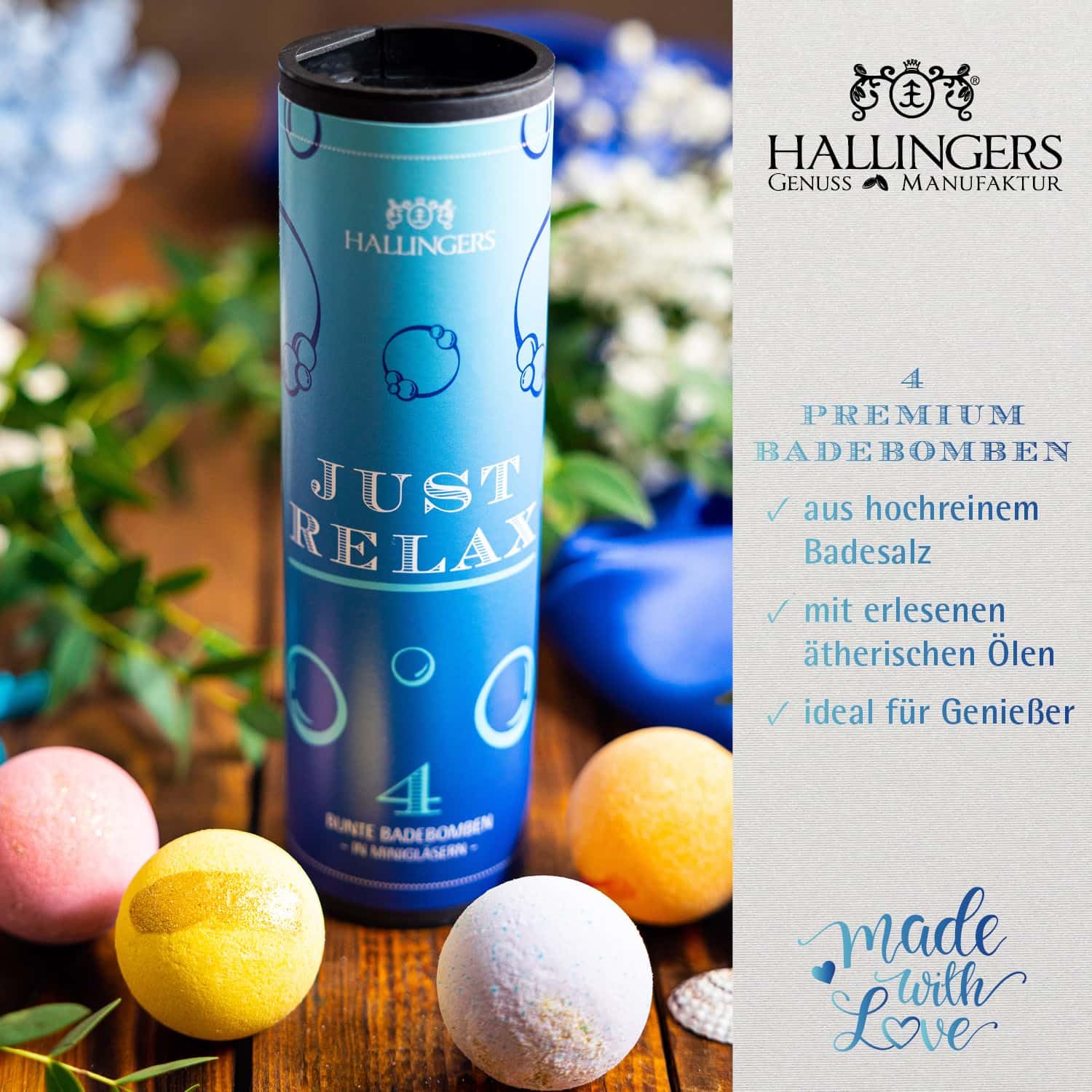 hallingers-wellness-badebomben-just-relax-set-4x-180g-frauen image 2
