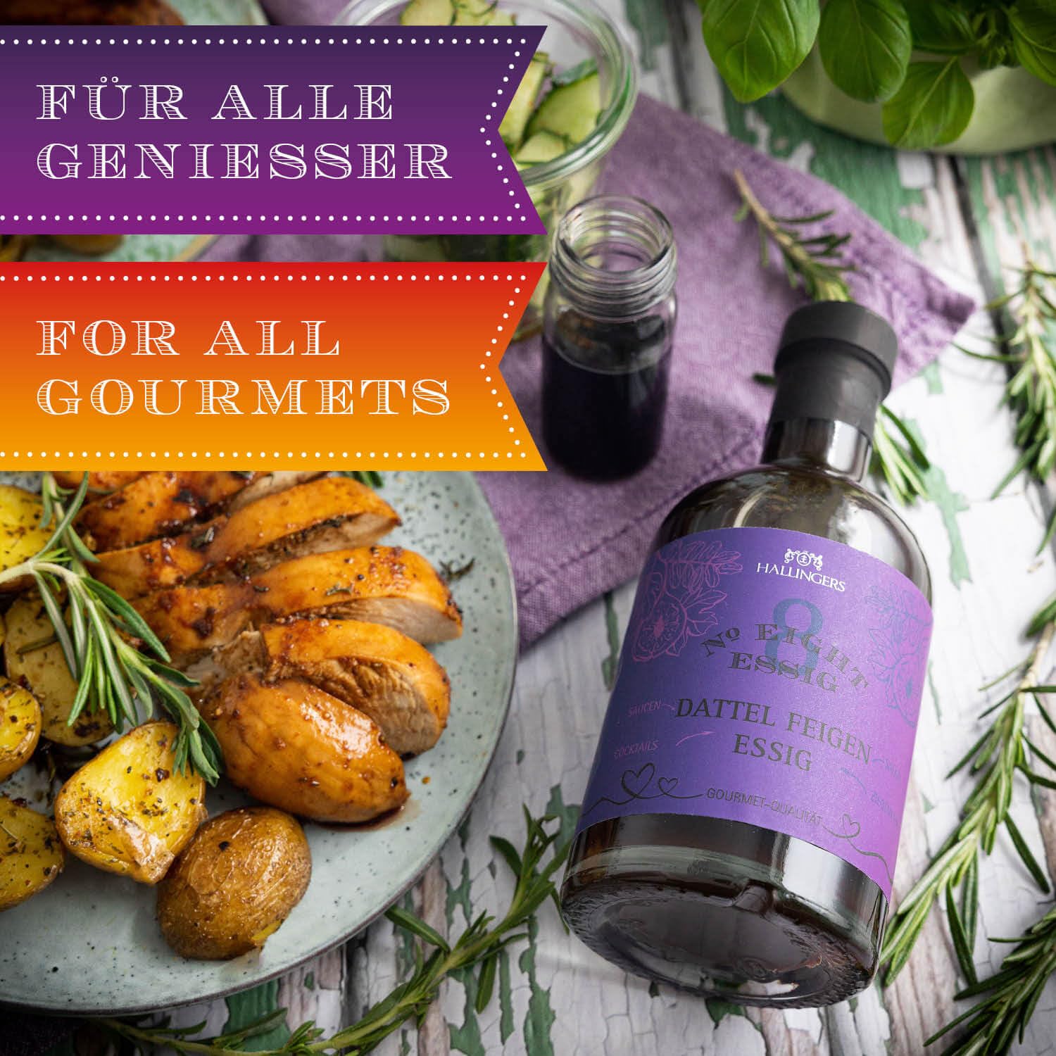 hallingers-no-8-dattel-feigen-essig-gourmet-essig-350ml image 3