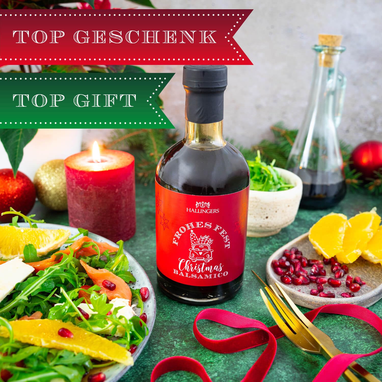 hallingers-kochen-frohes-fest-winter-balsamico-essig-350ml-geschenk image 3
