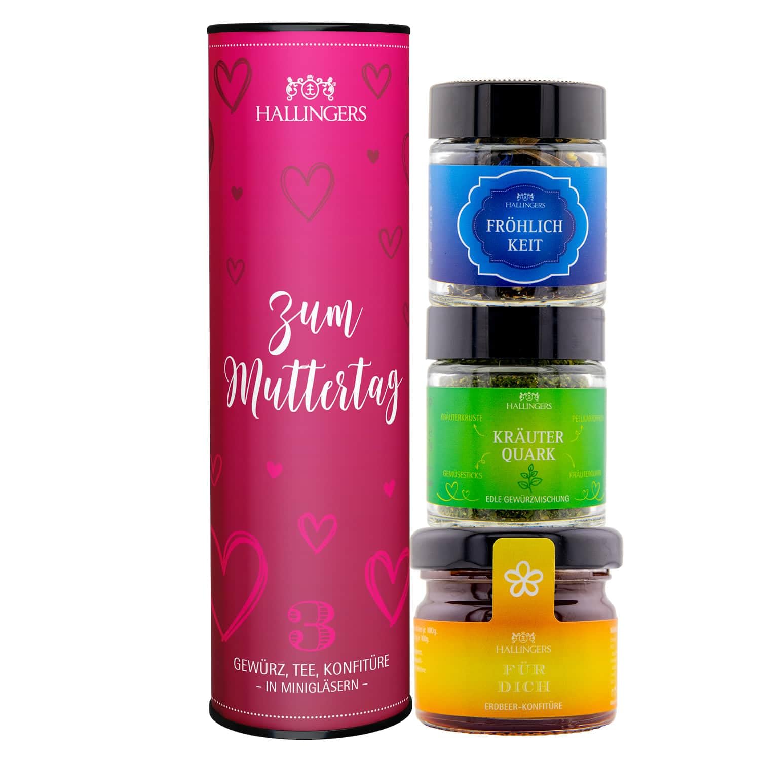 hallingers-geschenkesets-zum-muttertag-geschenkset-3-minigl-ser-vegan image 1