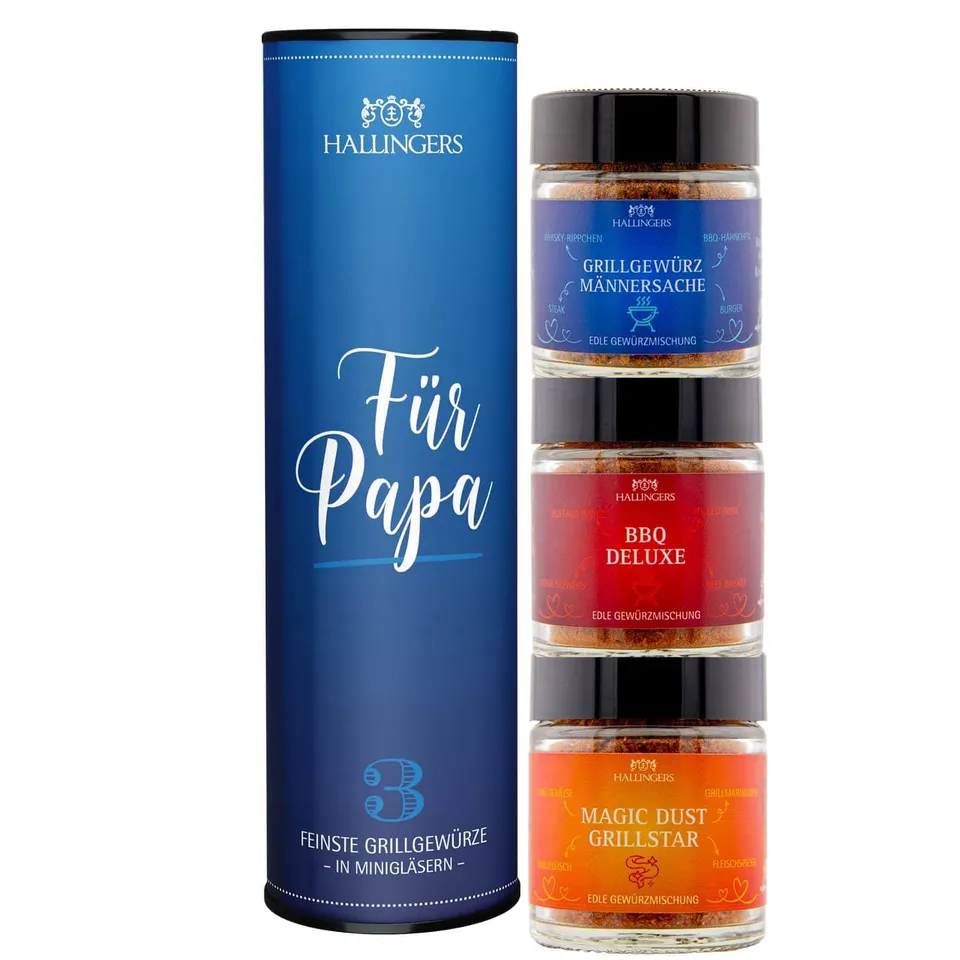 hallingers-kochen-gew-rzset-f-r-papa-dose-3-gew-rze-55g image 1