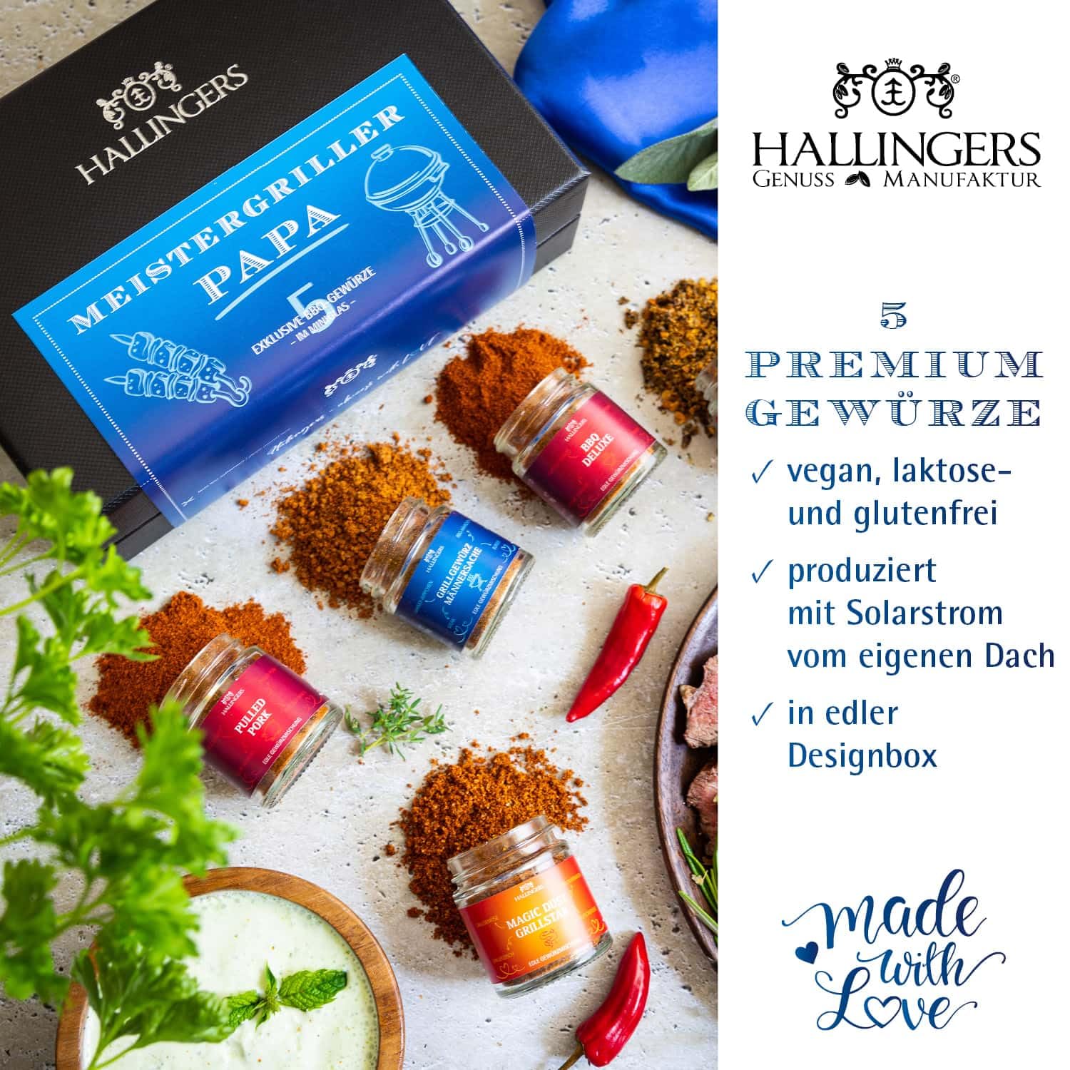 hallingers-meistergriller-papa-gew-rzset-5x-geschenkbox-87g image 2