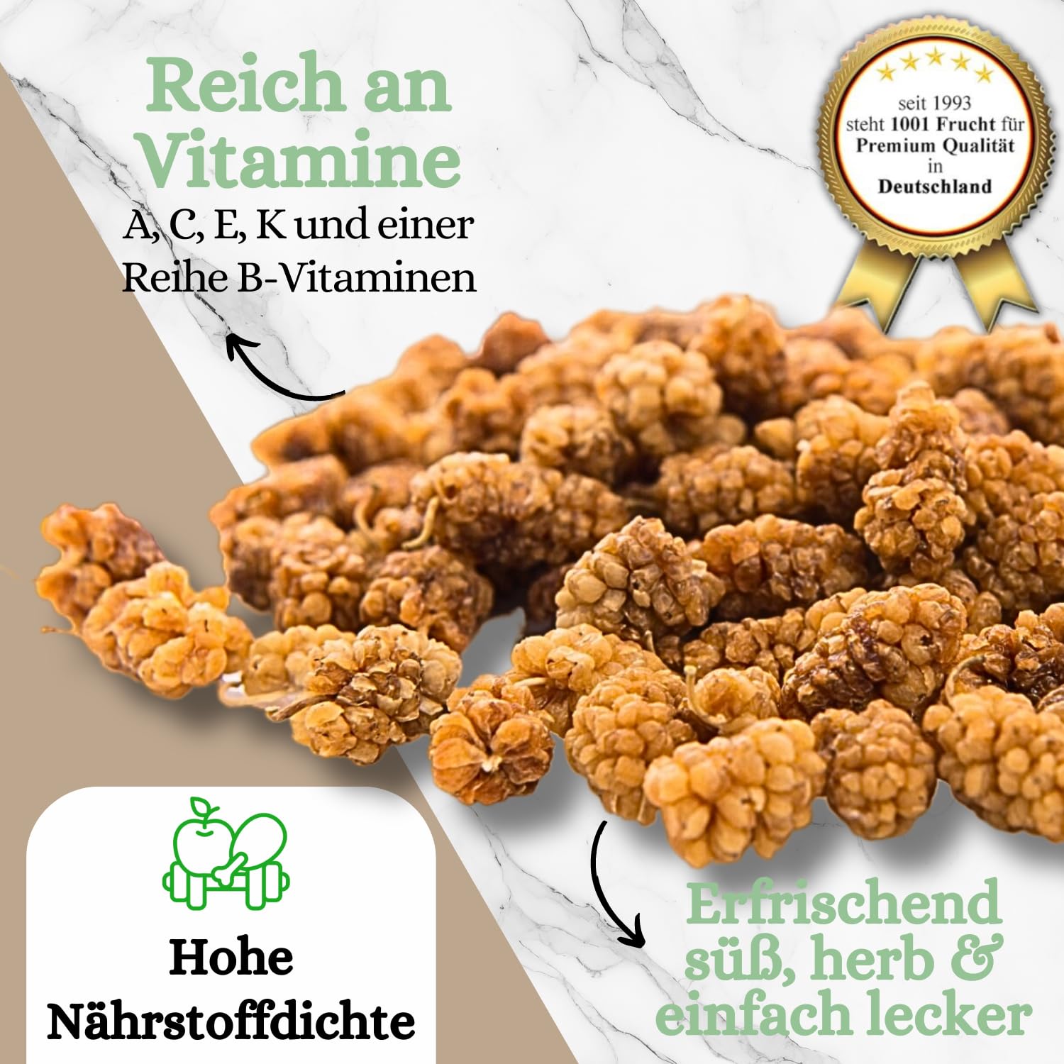 1001-frucht-superfoods-wei-e-maulbeeren-bio-500-g-ohne-zucker image 3