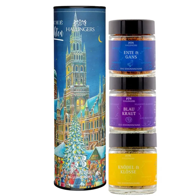 hallingers-gew-rz-set-fr-hliche-weihnachten-3er-dose-36g image 1